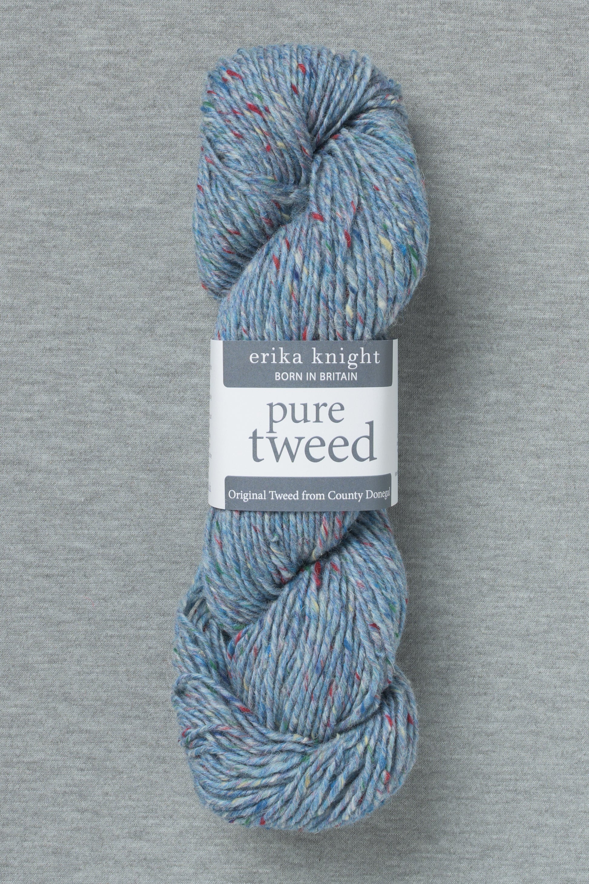 Erika Knight Pure Tweed 4726 Twizel Castle Blue (Bag of 10)