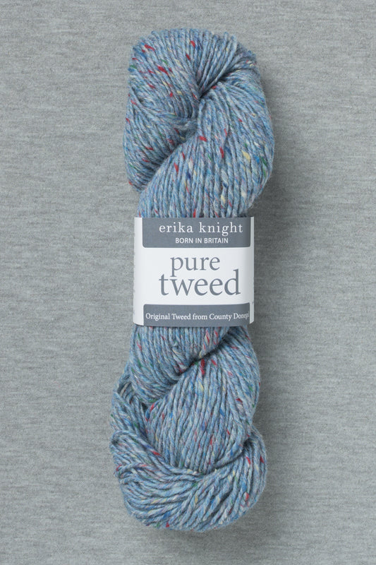 Erika Knight Pure Tweed 4726 Twizel Castle Blue (Bag of 10)