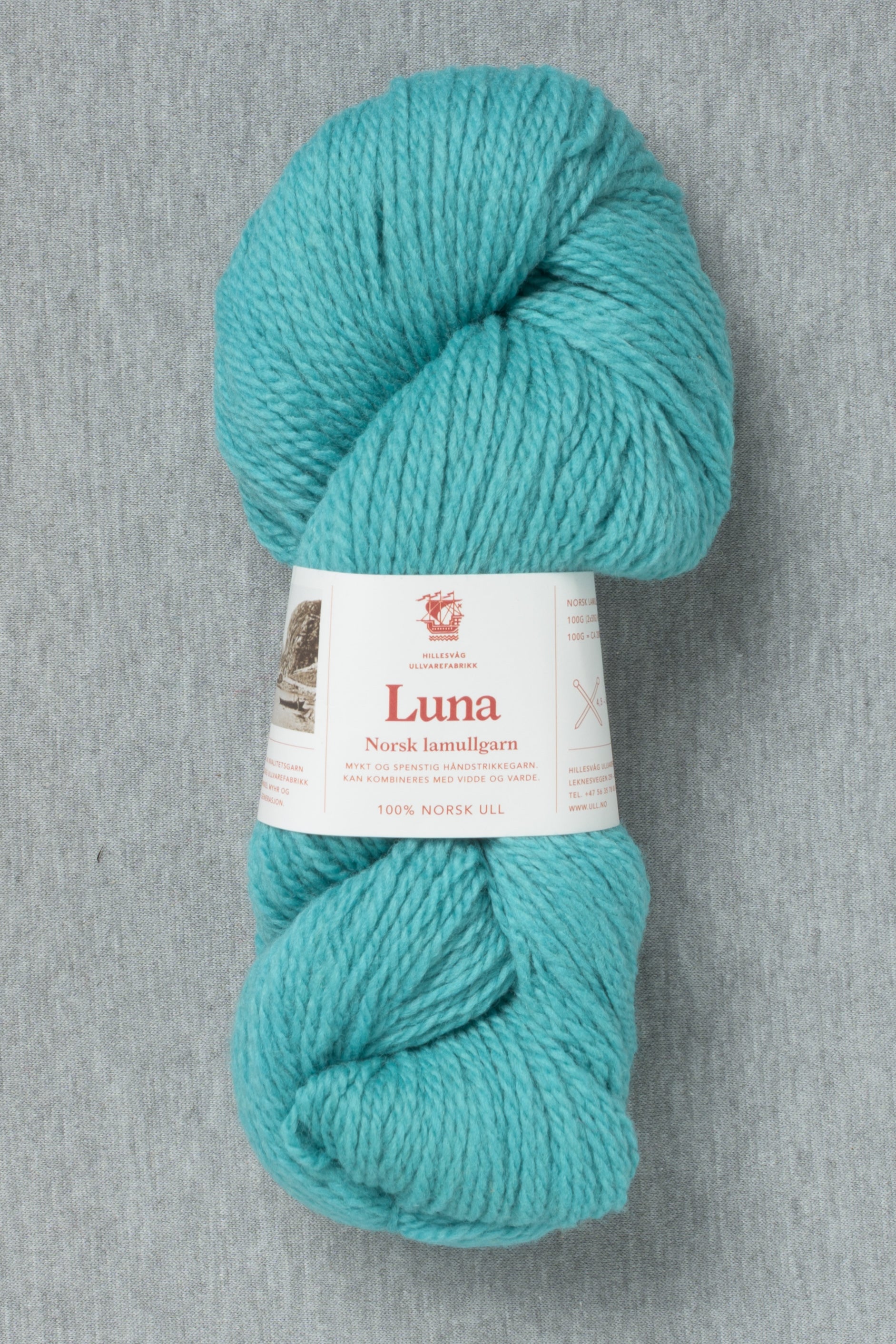 Hillesvåg Luna 435 Light Turquoise (Bag of 10)