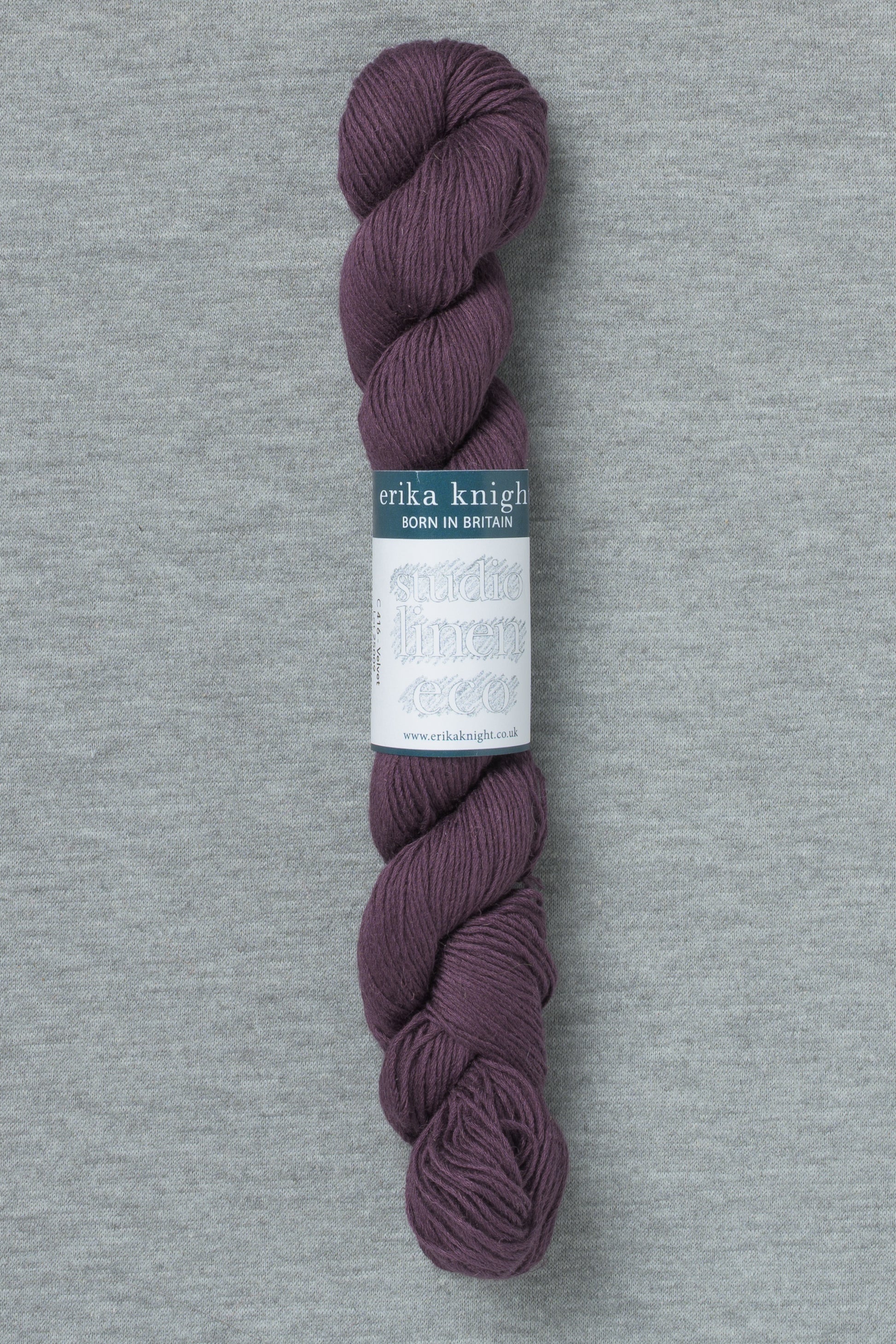 Erika Knight Studio Linen Eco 416 Velvet (Bag of 10)