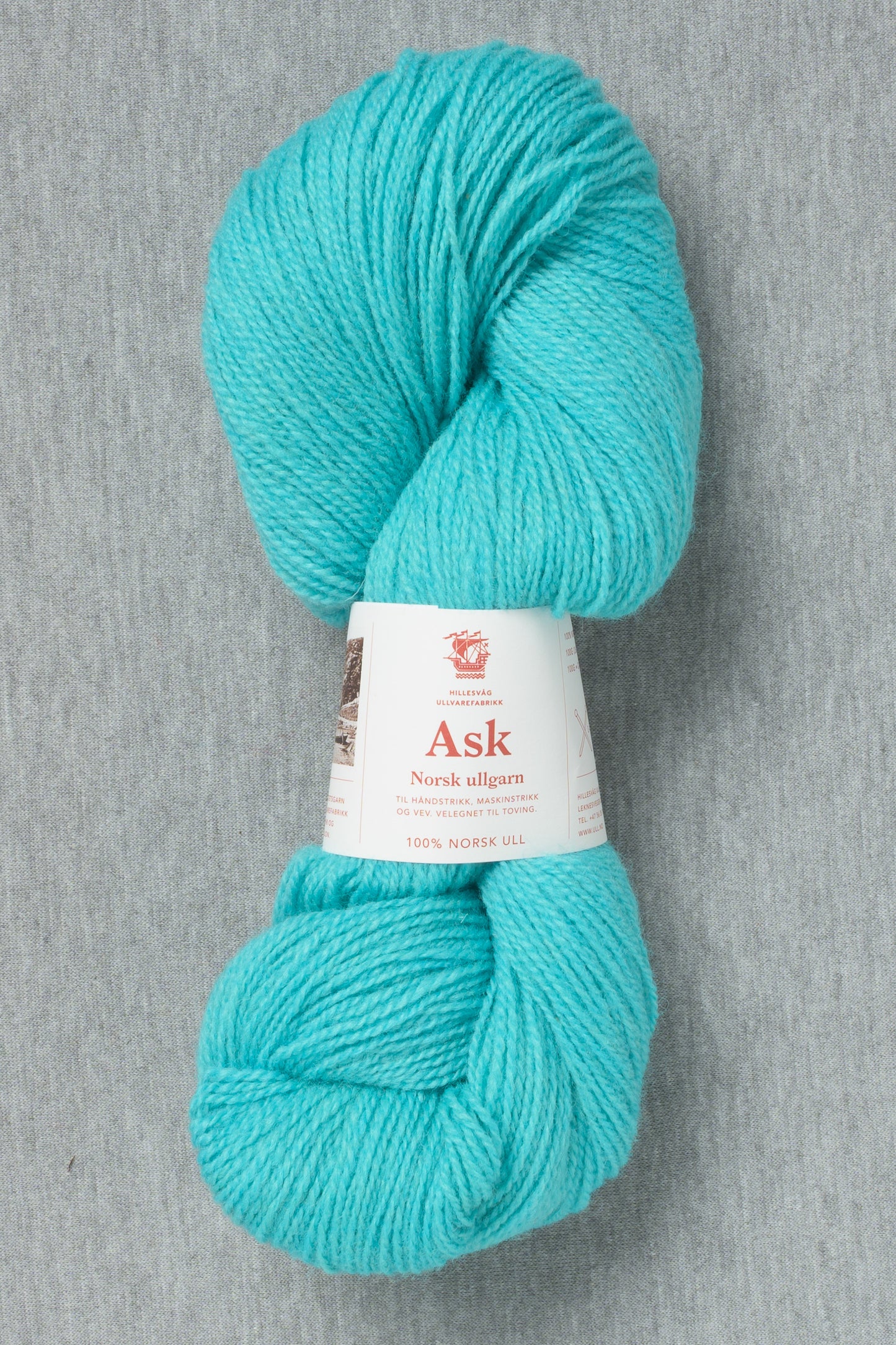 Hillesvåg Ask 6084 Turquoise (Bag of 10)