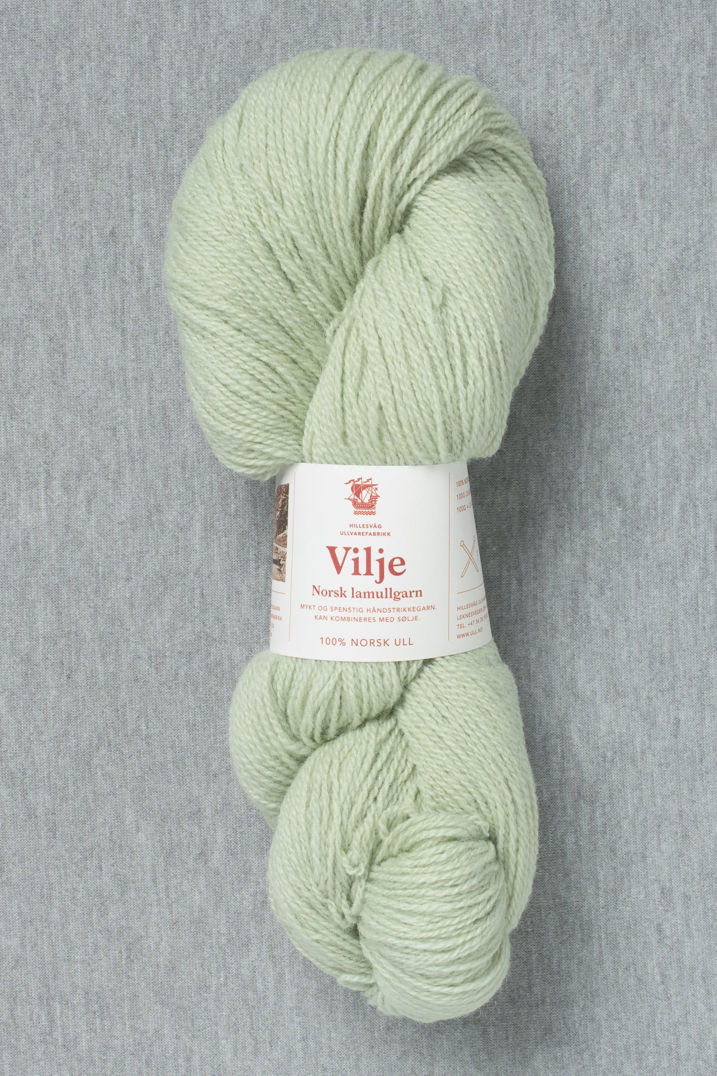 Hillesvåg Vilje 431 Pale Light Green (Bag of 10)