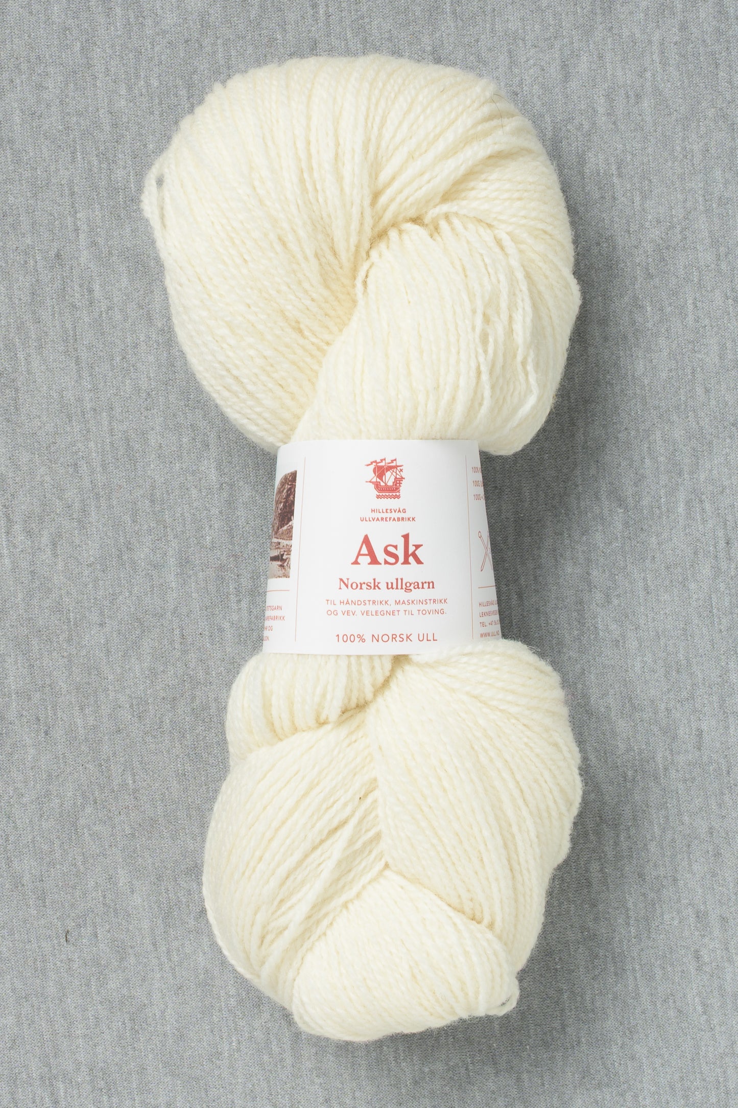 Hillesvåg Ask 6047 Half Bleached White (Bag of 10)