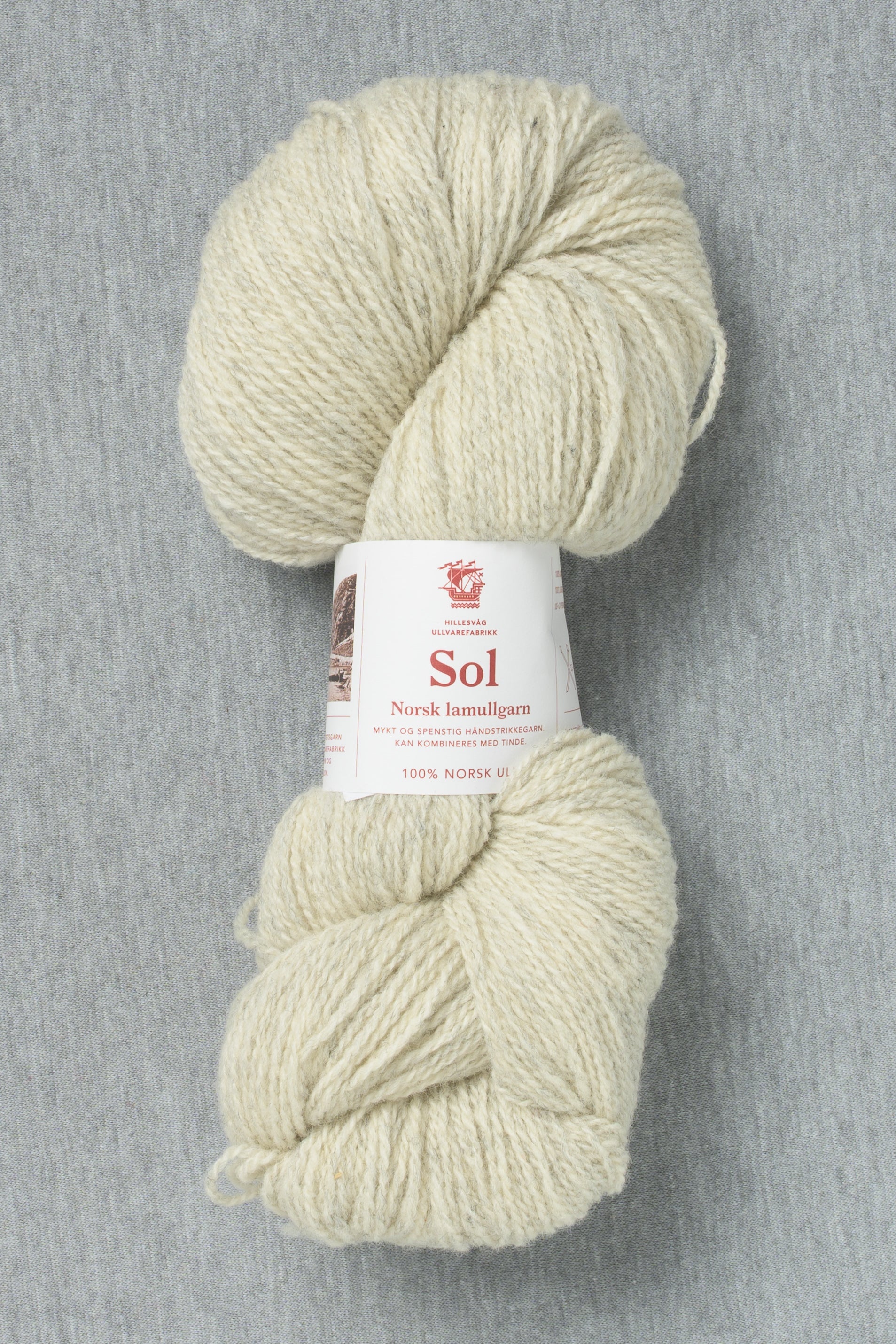 Hillesvåg Sol 413 Heathered Light Gray (Bag of 10)