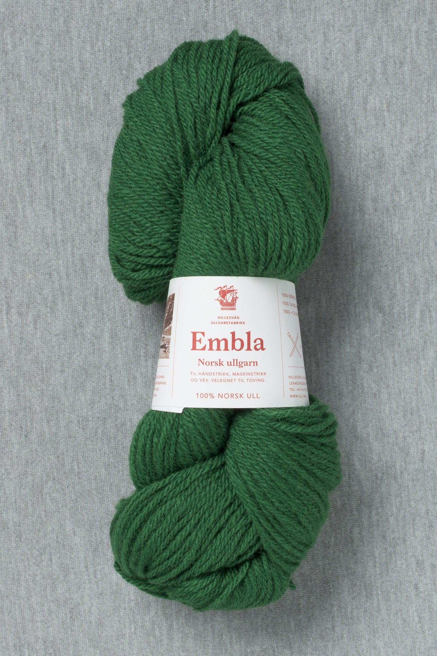 Hillesvåg Embla 6024 Dark True Green (Bag of 10)