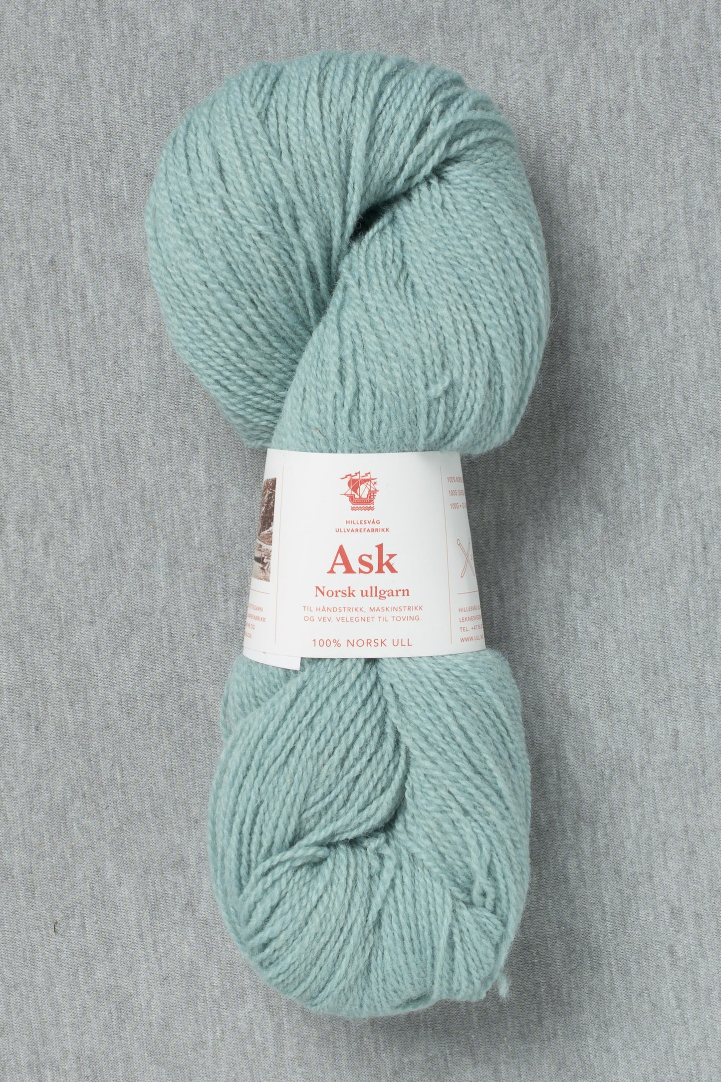 Hillesvåg Ask 6127 Light Green Turquoise (Bag of 10)