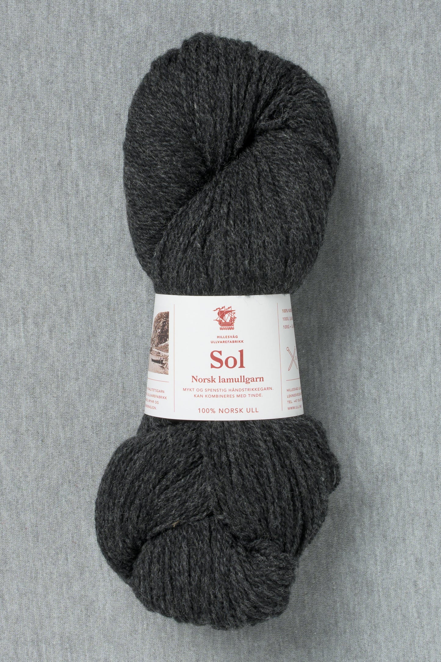 Hillesvåg Sol 415 Charcoal Gray (Bag of 10)