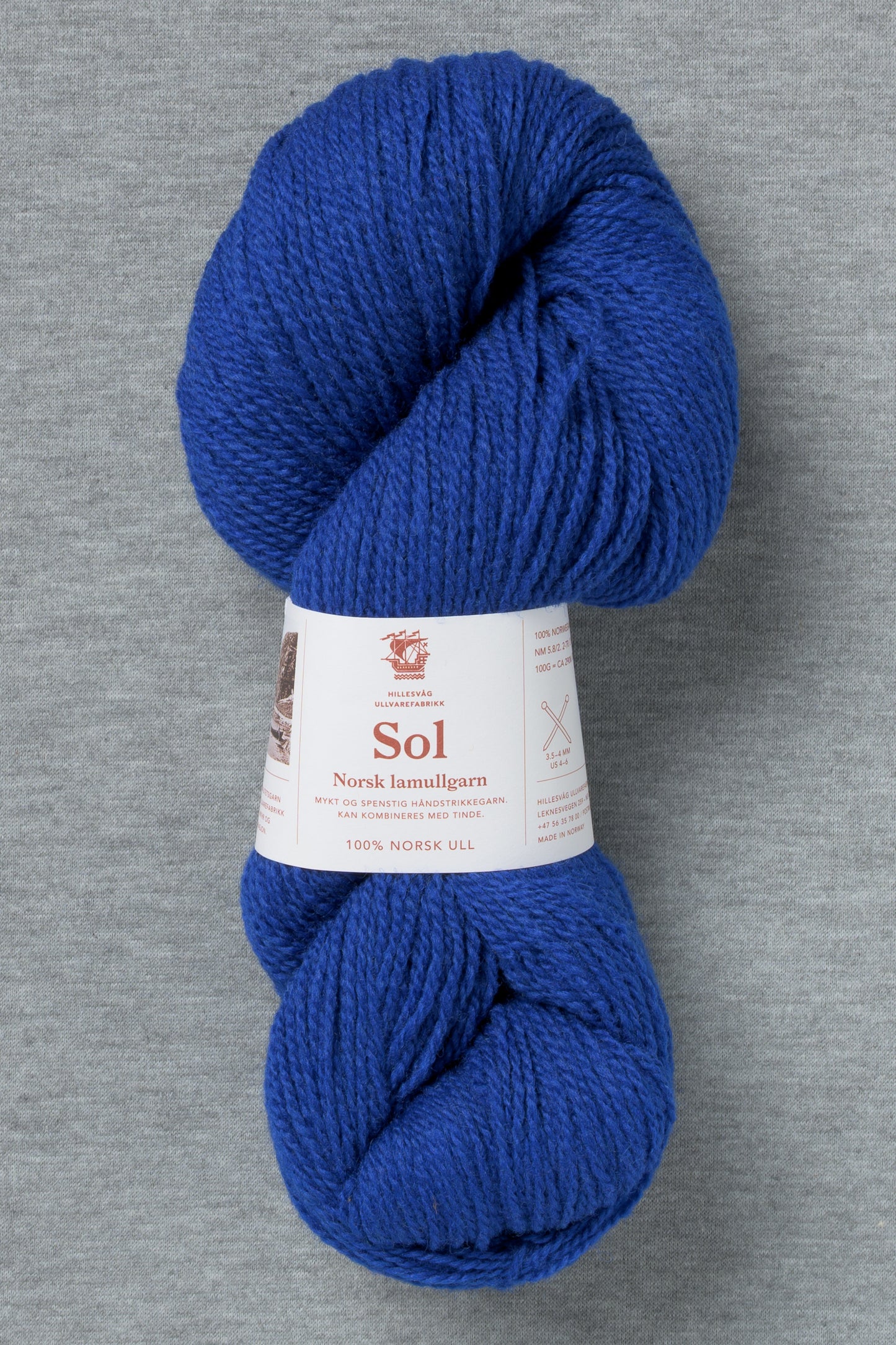 Hillesvåg Sol 473 Cobalt Blue (Bag of 10) (New for FW26)