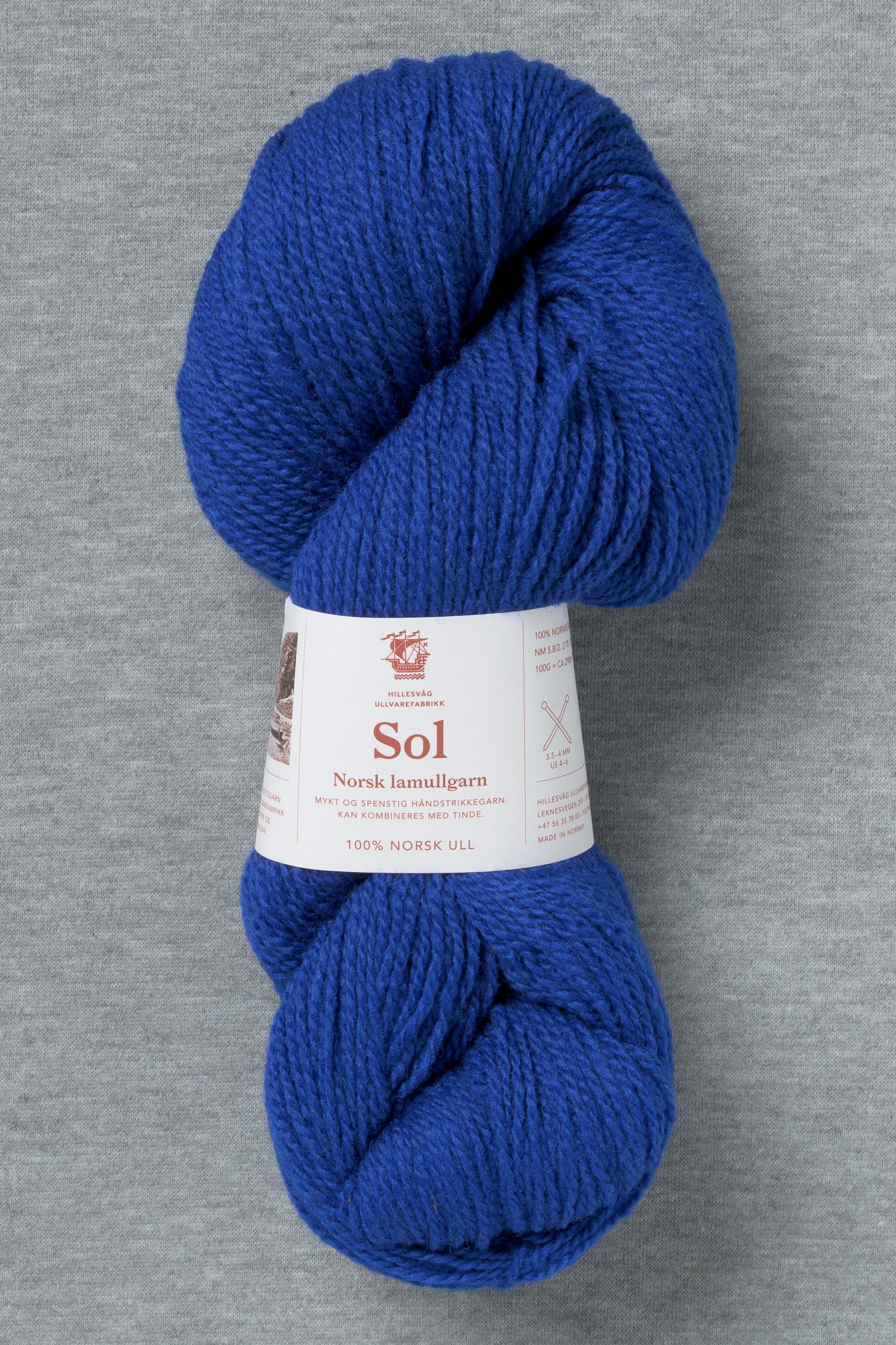 Hillesvåg Sol 473 Cobalt Blue (Bag of 10) (New for FW26)