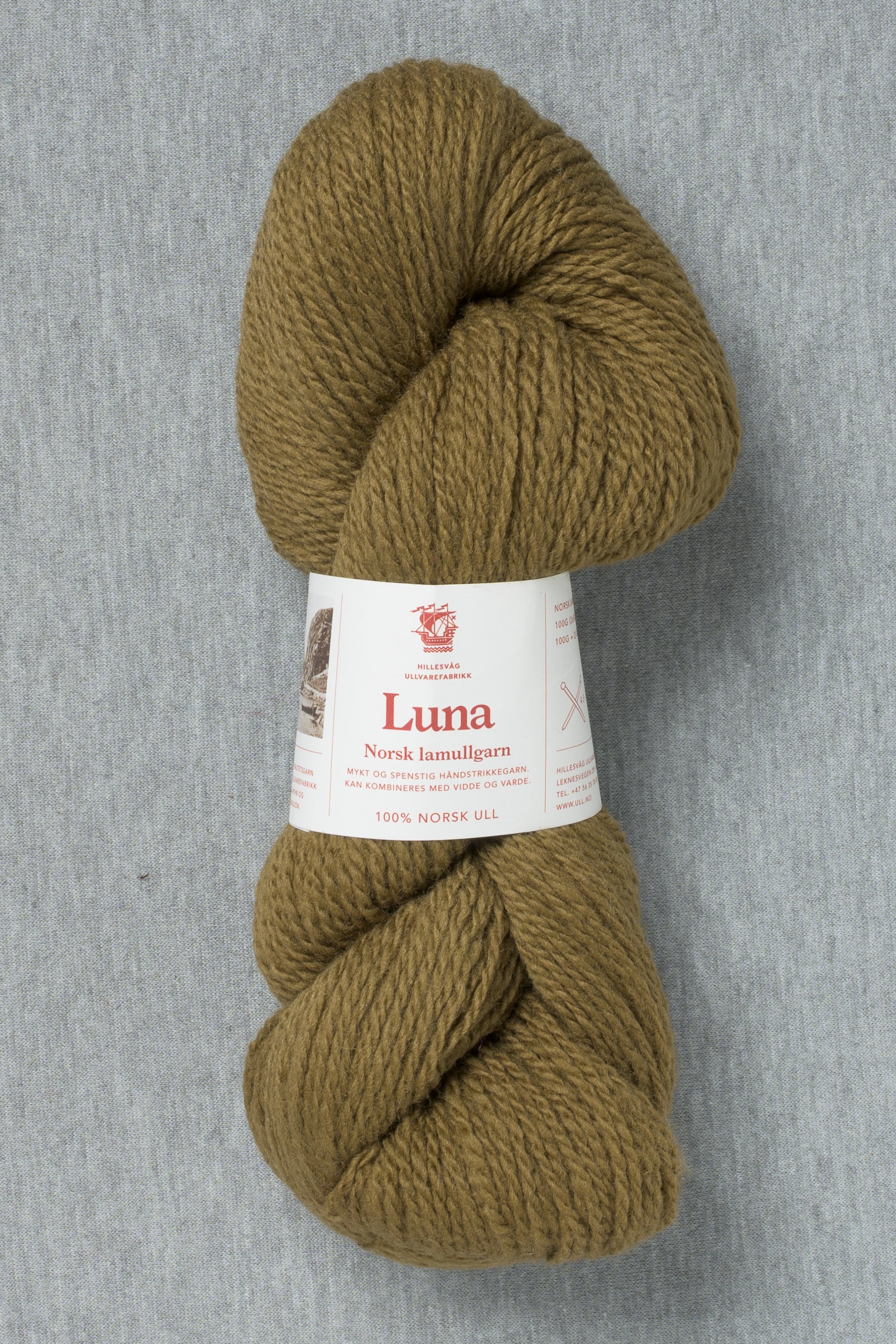 Hillesvåg Luna 464 Olive Brown (Bag of 10)