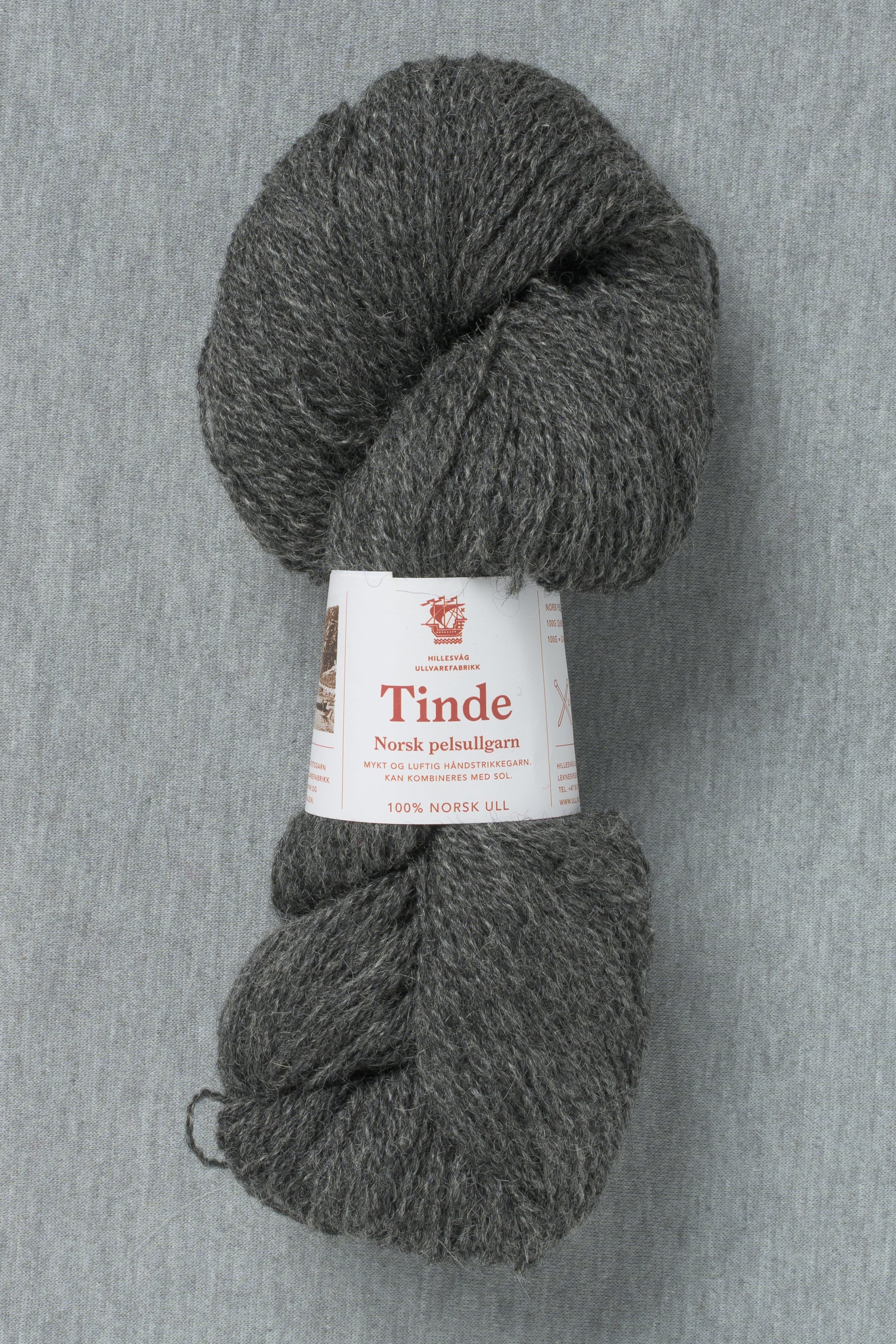 Hillesvåg Tinde 2144 Light Charcoal Grey (Bag of 10)