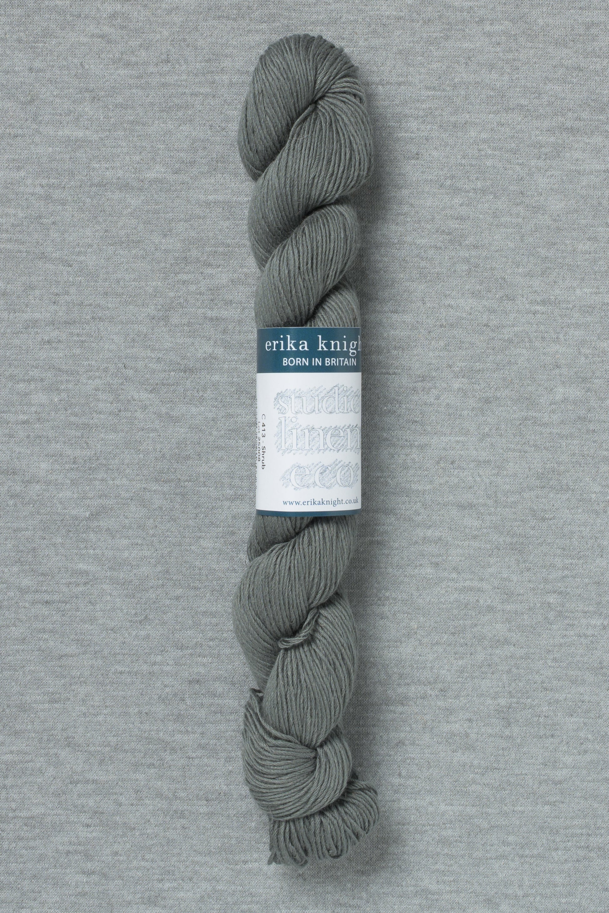 Erika Knight Studio Linen Eco 413 Shrub (Bag of 10)