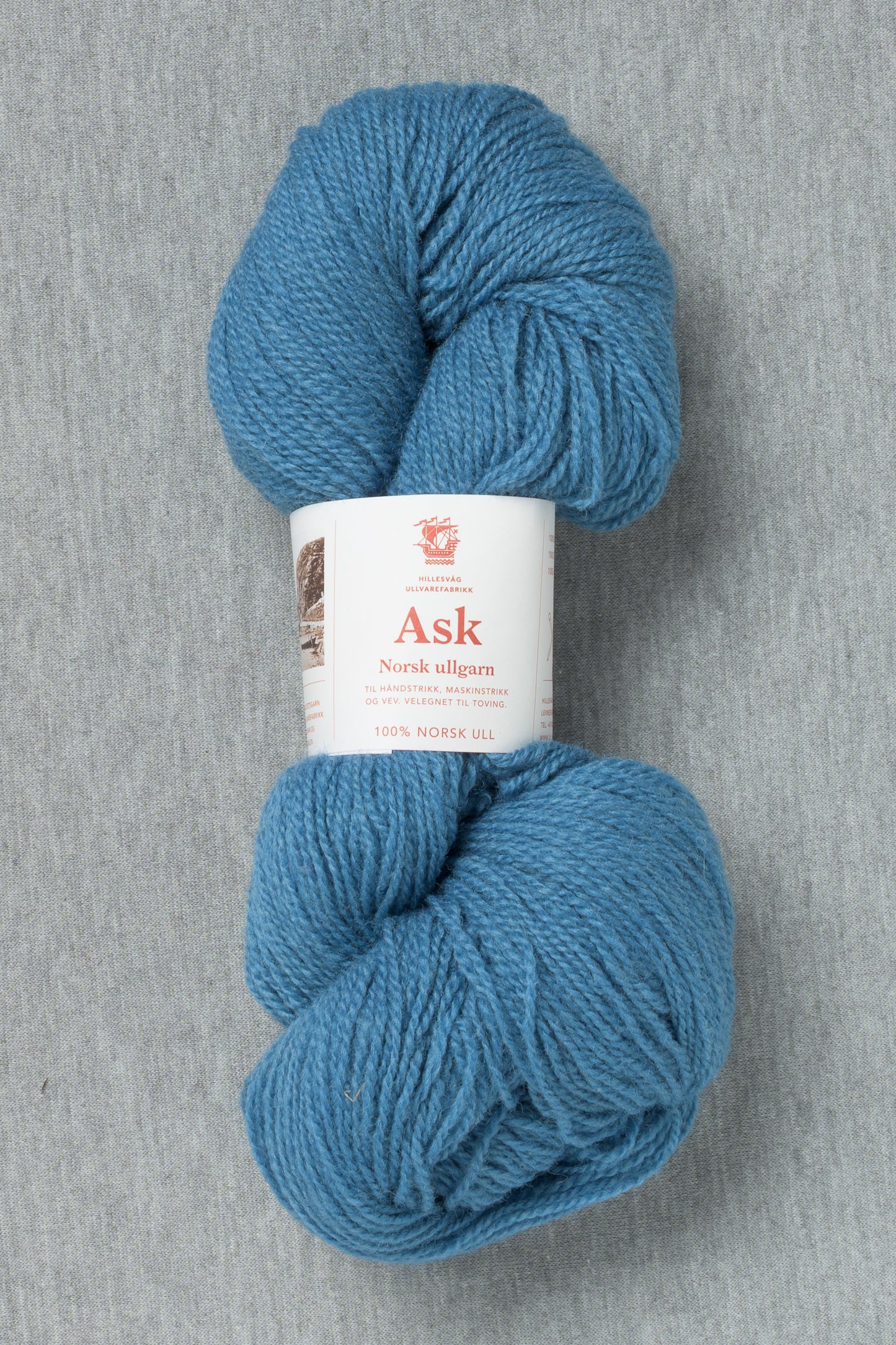 Hillesvåg Ask 6037 Light Peasant Blue (Bag of 10)