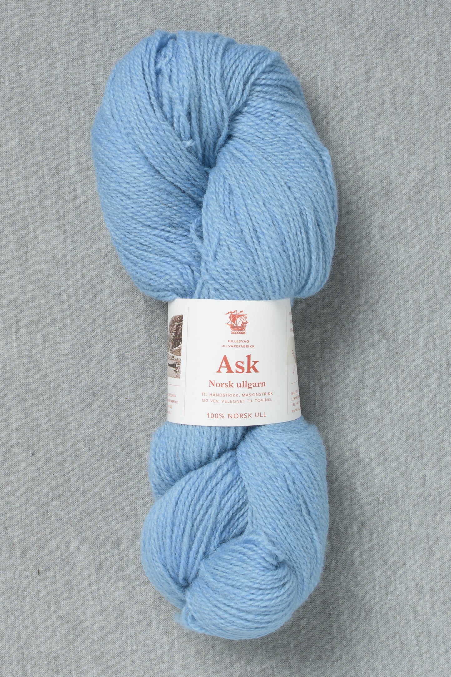 Hillesvåg Ask 6081 Light Blue (Bag of 10)