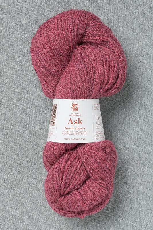 Hillesvåg Ask 6573 Heathered Dark Pink (Bag of 10)