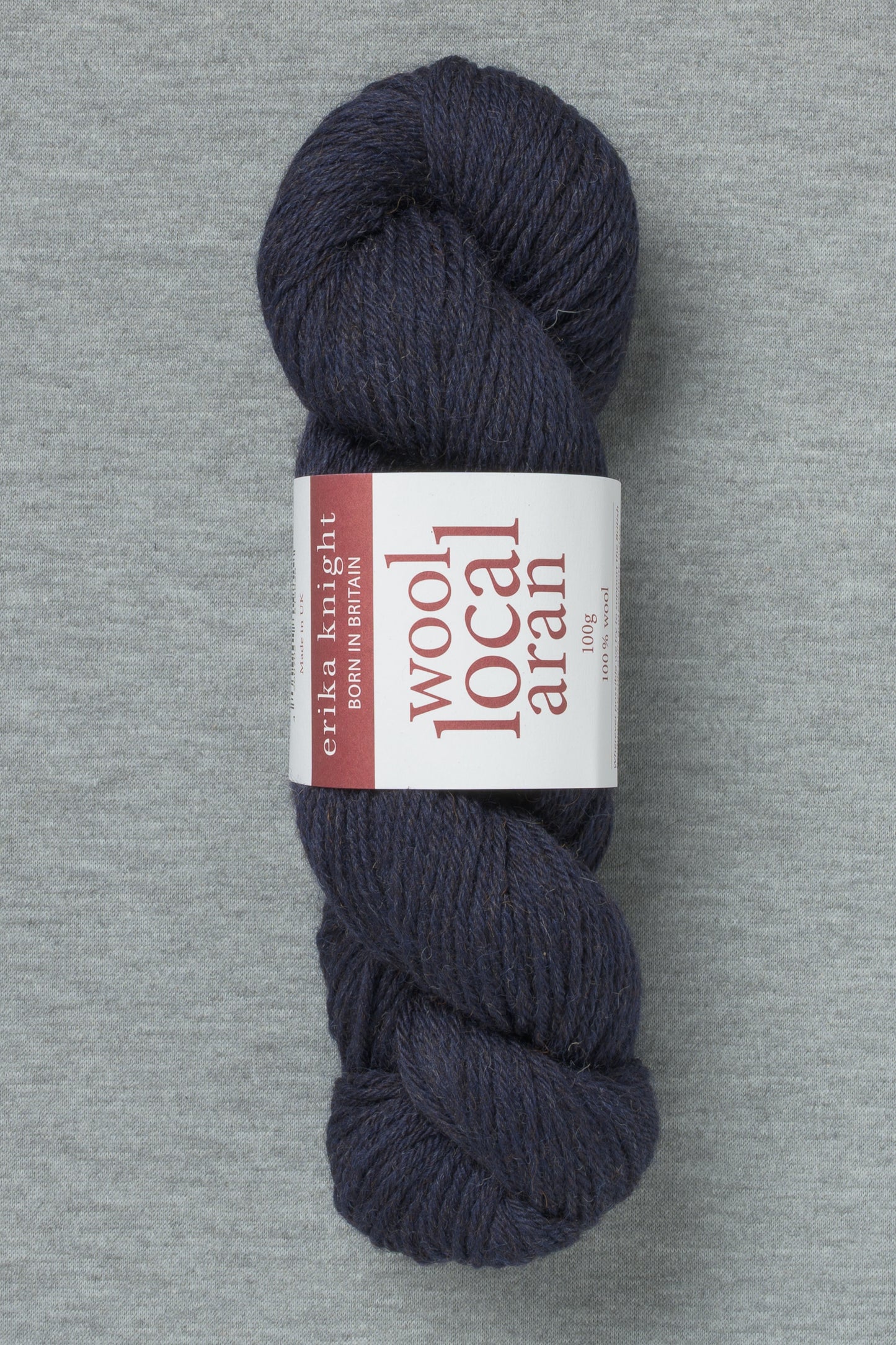 Erika Knight Wool Local Aran 808 Bingley Navy (Bag of 10)