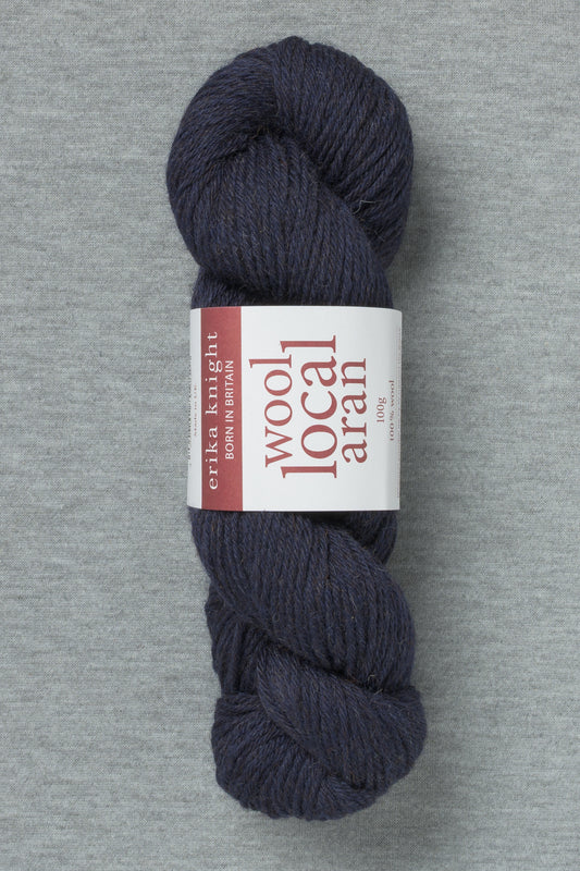 Erika Knight Wool Local Aran 808 Bingley Navy (Bag of 10)
