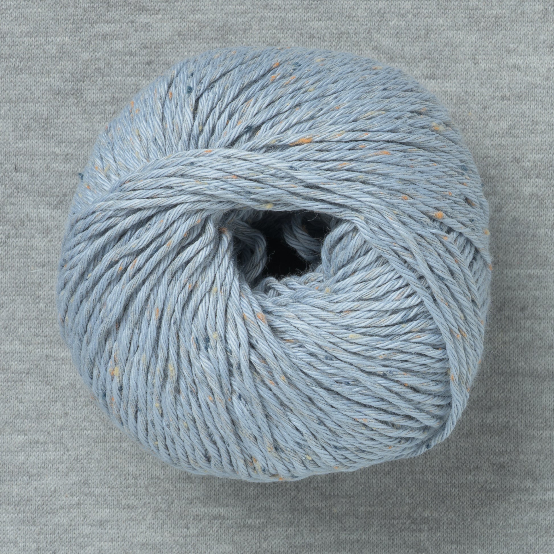 Erika Knight Gossypium Cotton Tweed 15 Iced Gem Blue (Bag of 10)