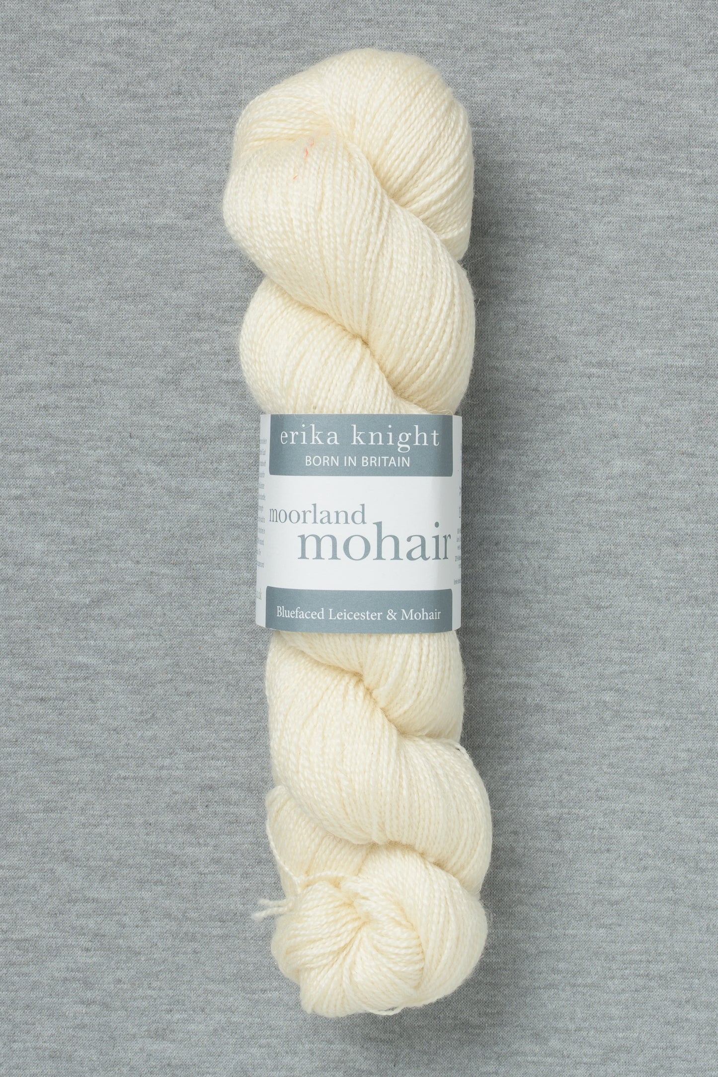 Erika Knight Moorland Mohair 1 Chalk Cliff White (Bag of 10)