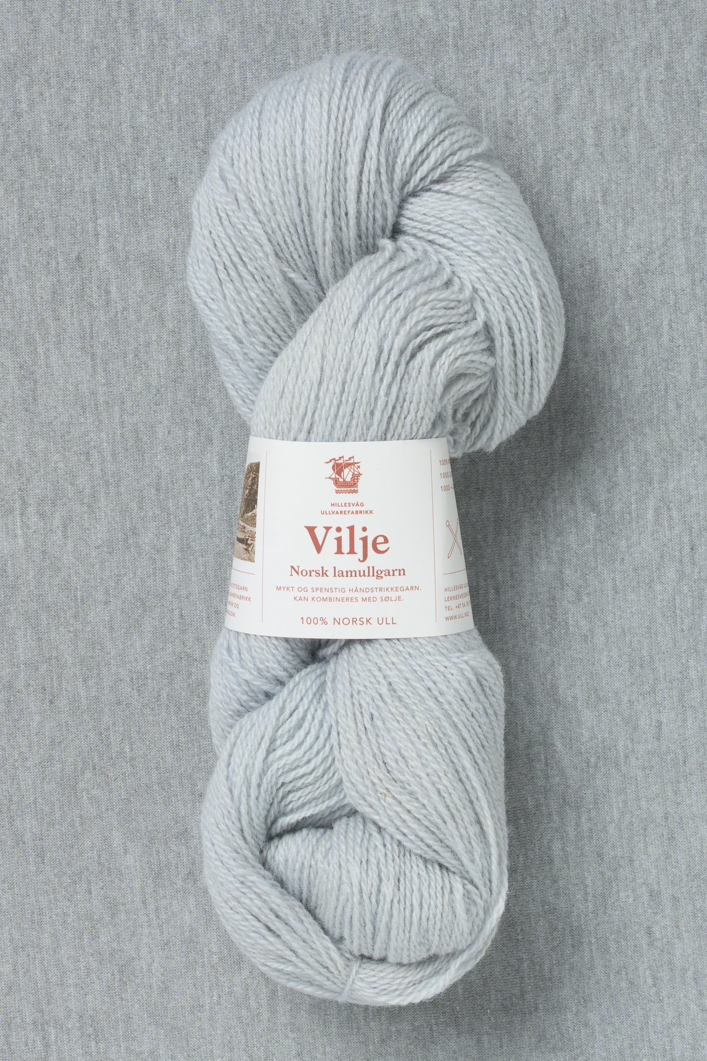 Hillesvåg Vilje 409 Light Blue Gray (Bag of 10)