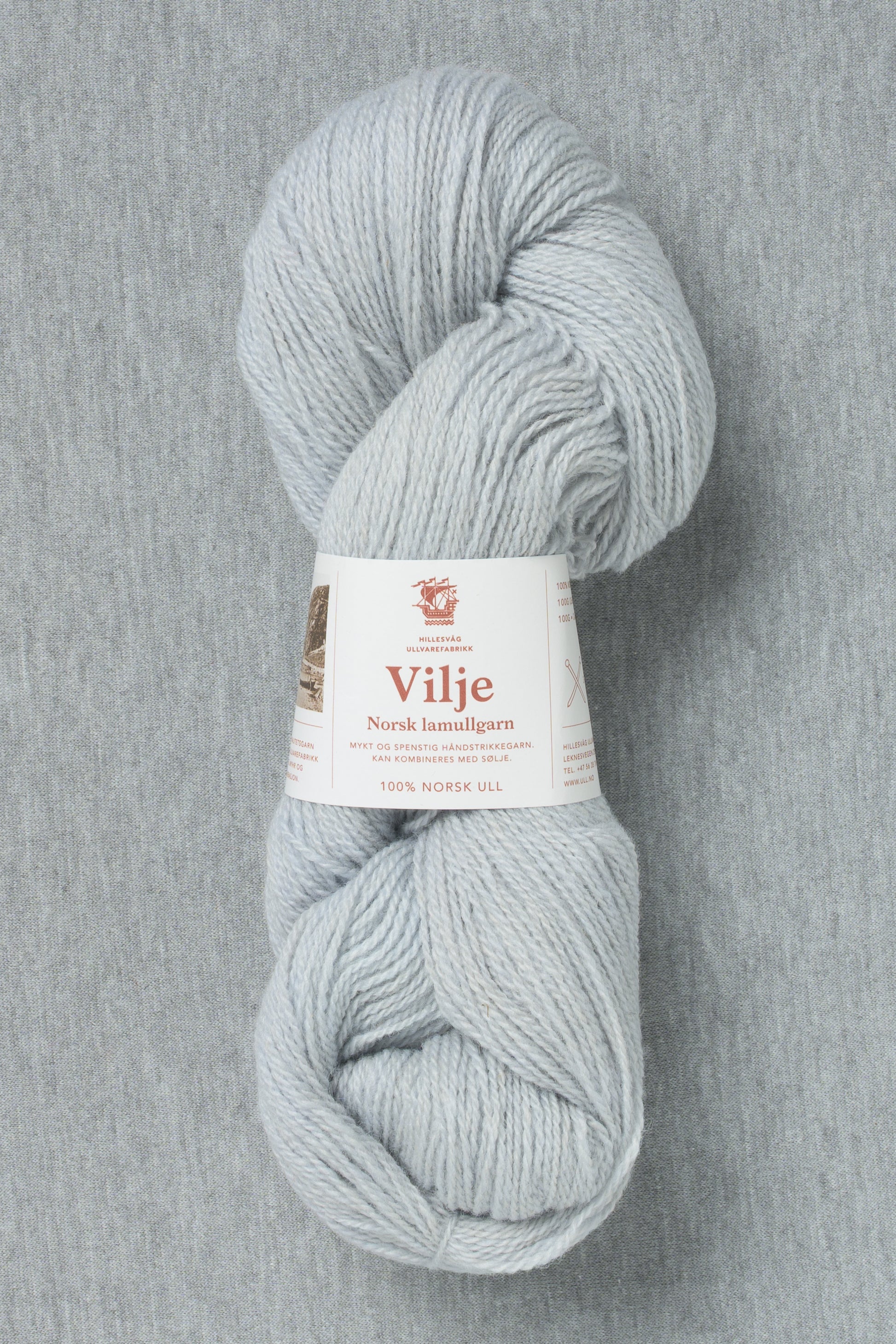 Hillesvåg Vilje 409 Light Blue Gray (Bag of 10)