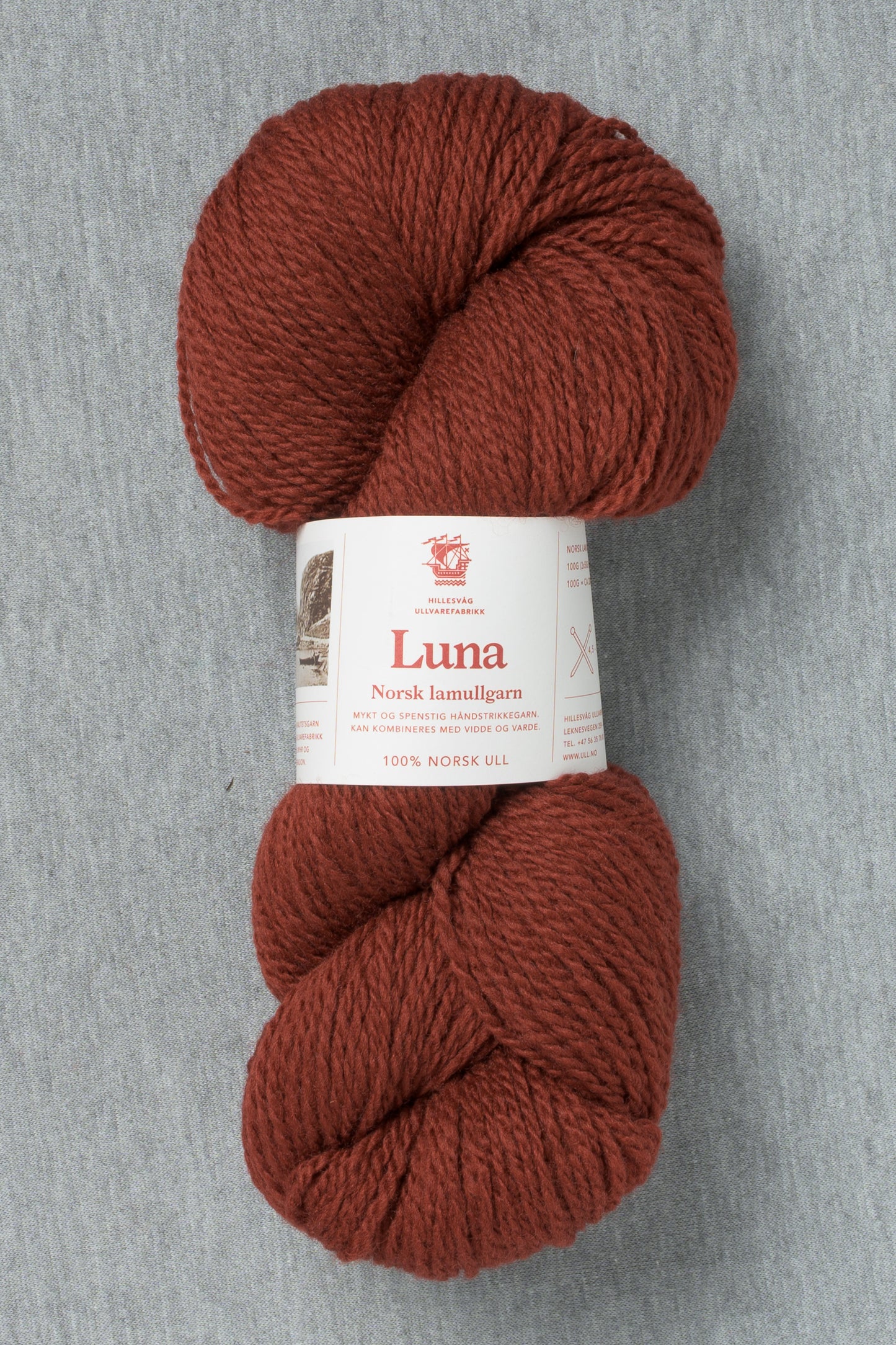 Hillesvåg Luna 469 Burgundy Brown (Bag of 10)