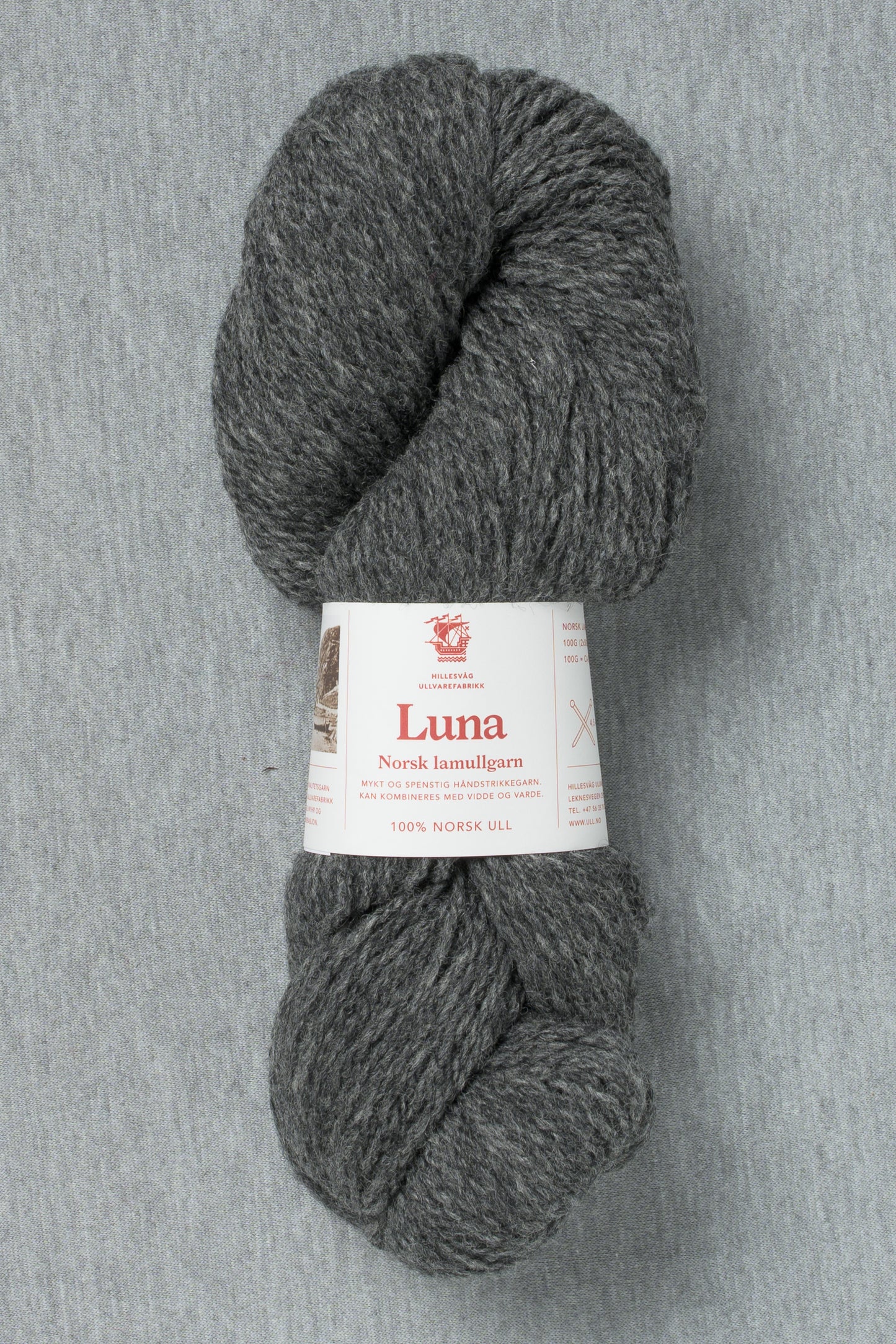 Hillesvåg Luna 453 Light Charcoal Gray (Bag of 10)