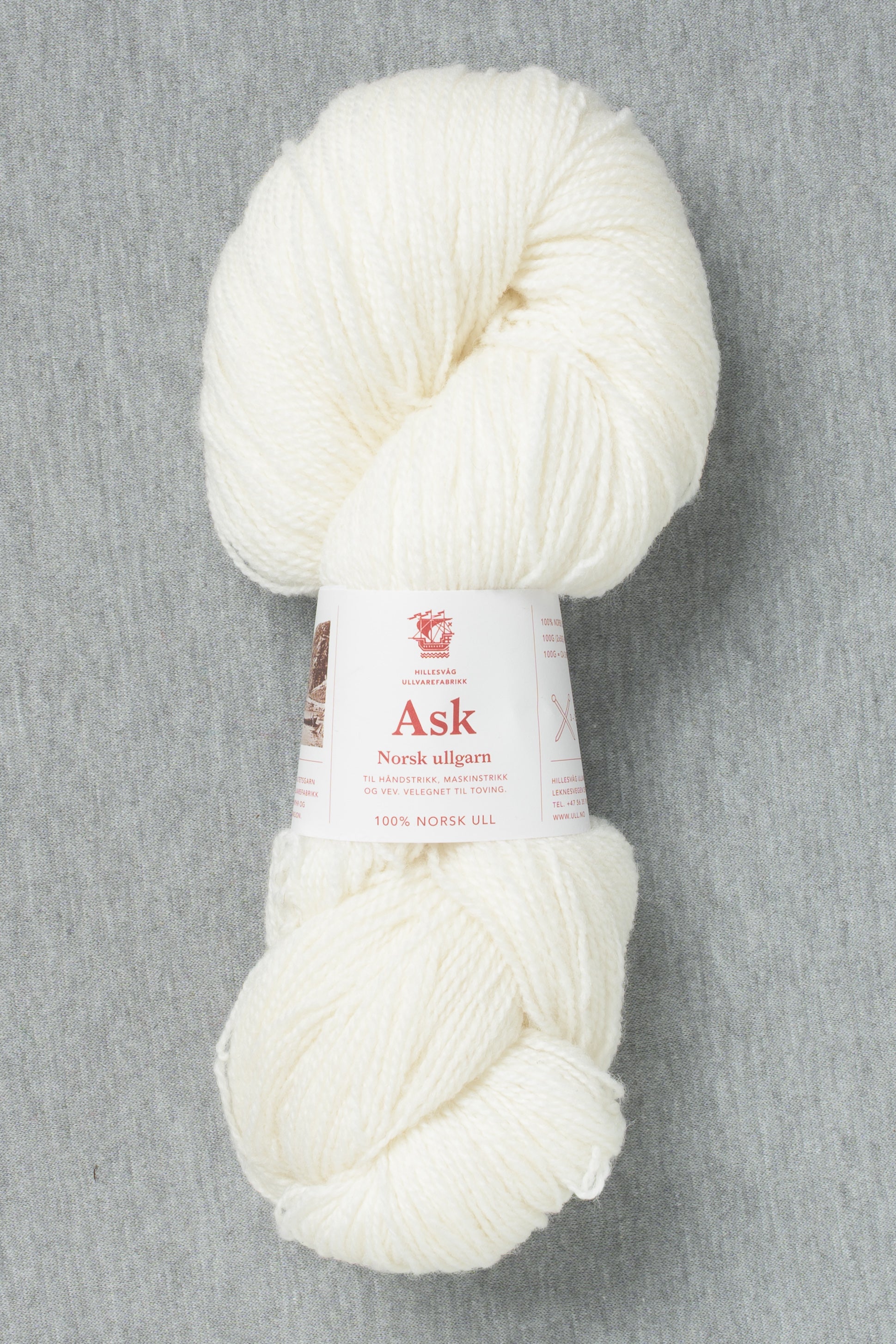 Hillesvåg Ask 6046 Bleached White (Bag of 10)