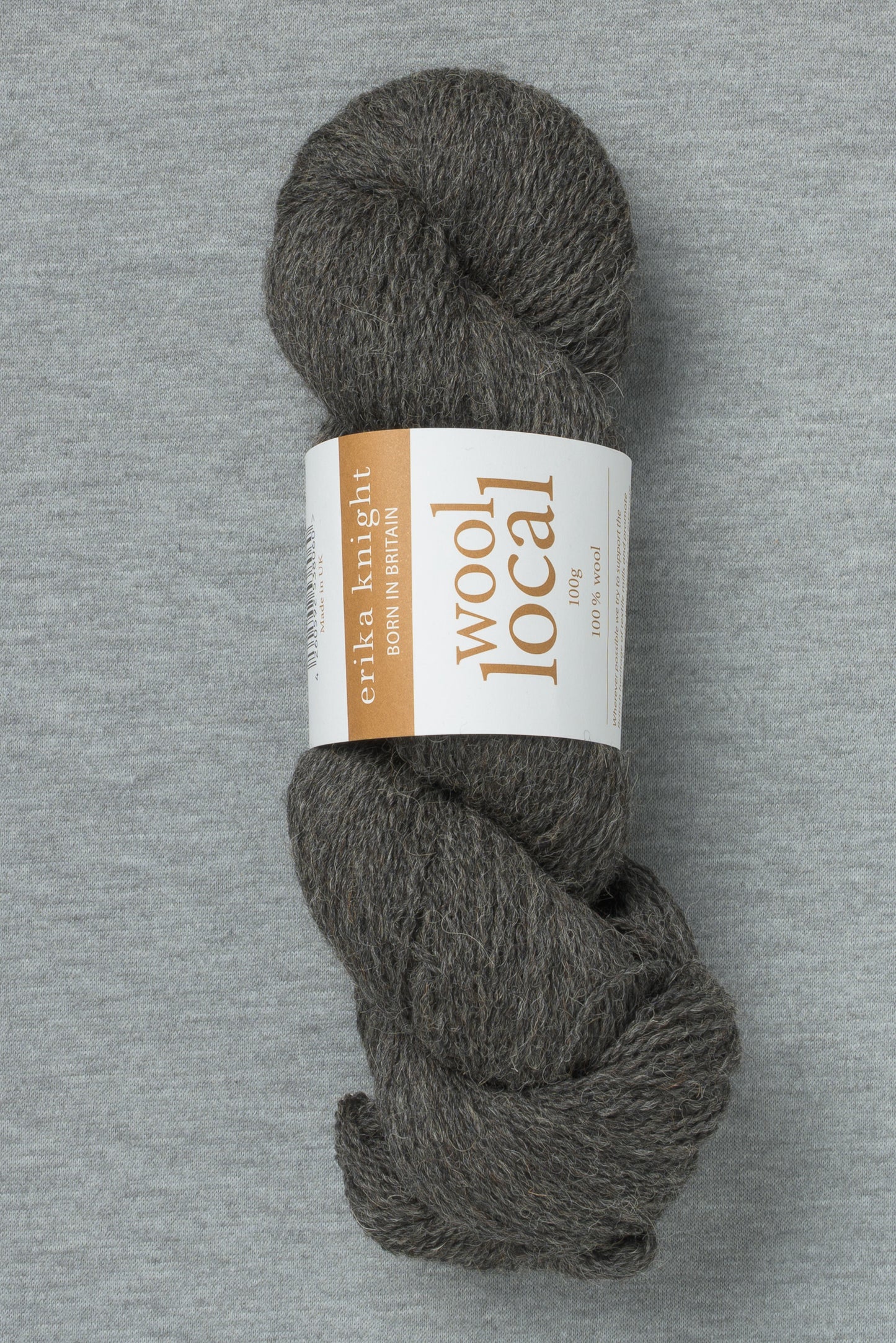 Erika Knight Wool Local 806 Cathy Dark Grey (Bag of 10)