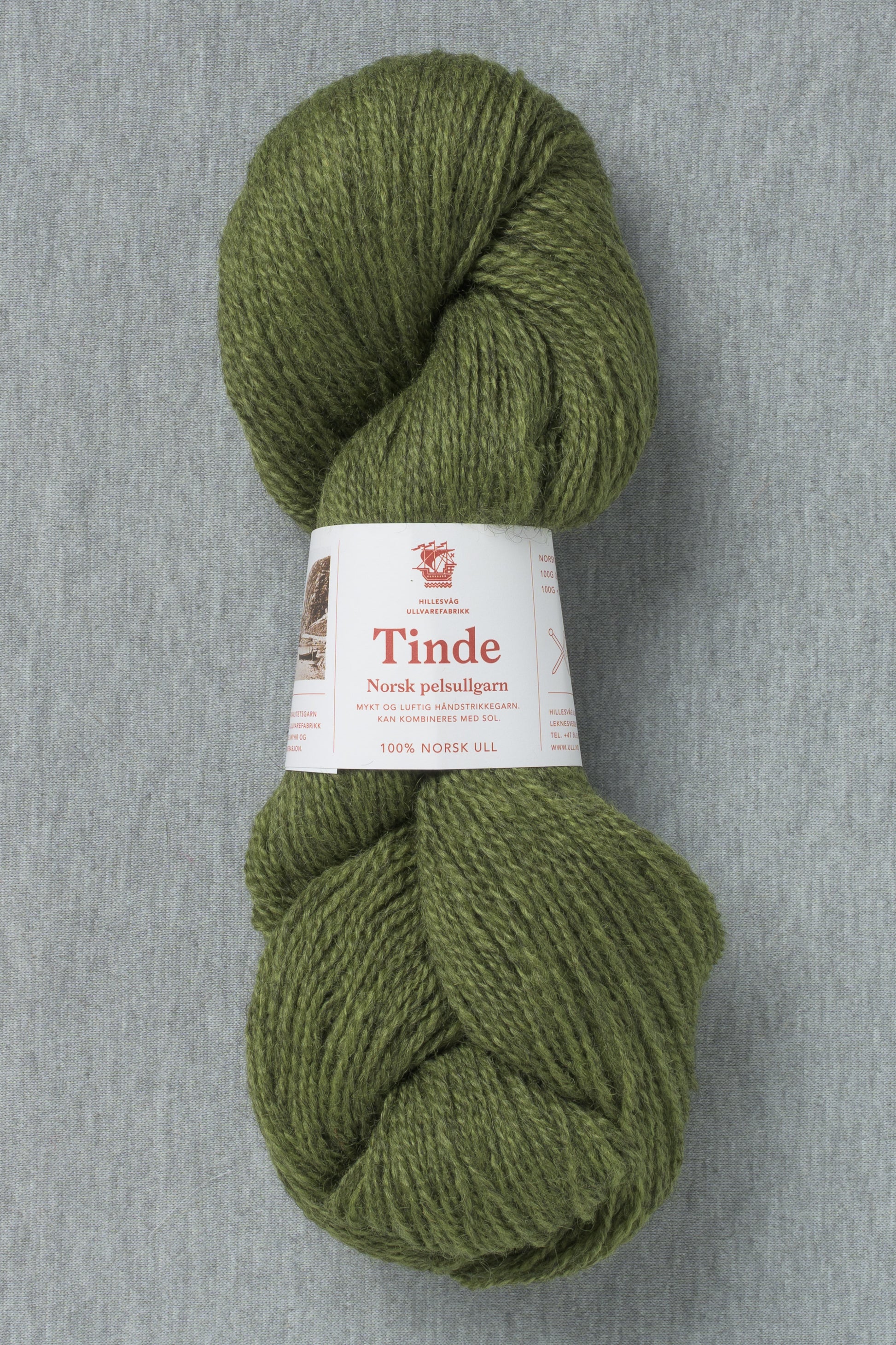 Hillesvåg Tinde 2118 Olive Green (Bag of 10)