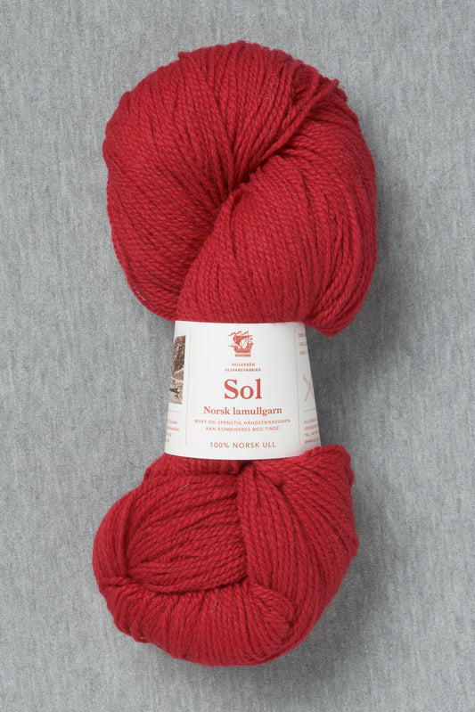 Hillesvåg Sol 454 Light Burgundy (Bag of 10)