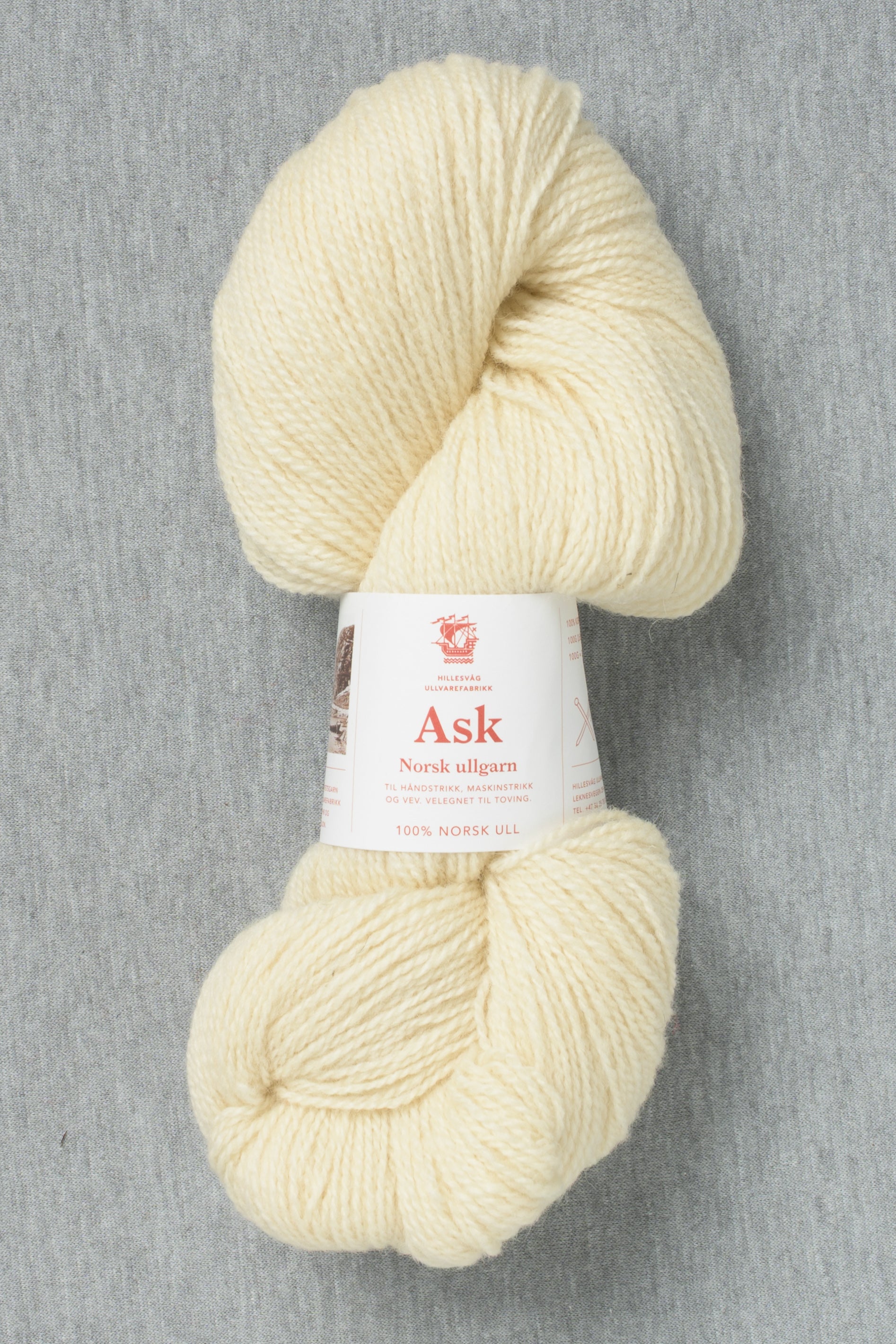 Hillesvåg Ask 6057 Unbleached White (Bag of 10)