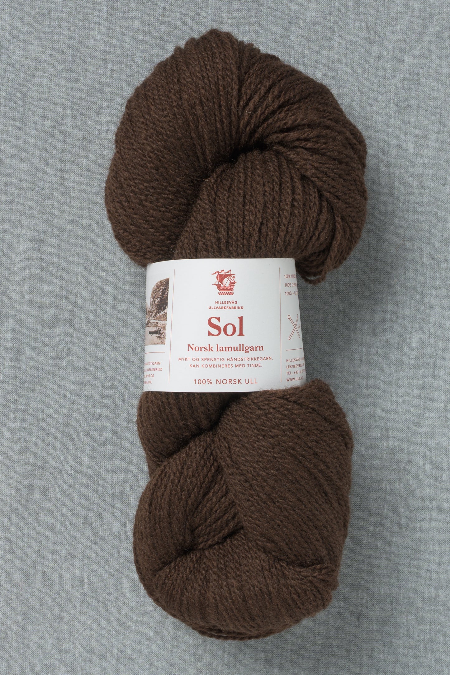 Hillesvåg Sol 438 Dark Brown (Bag of 10)