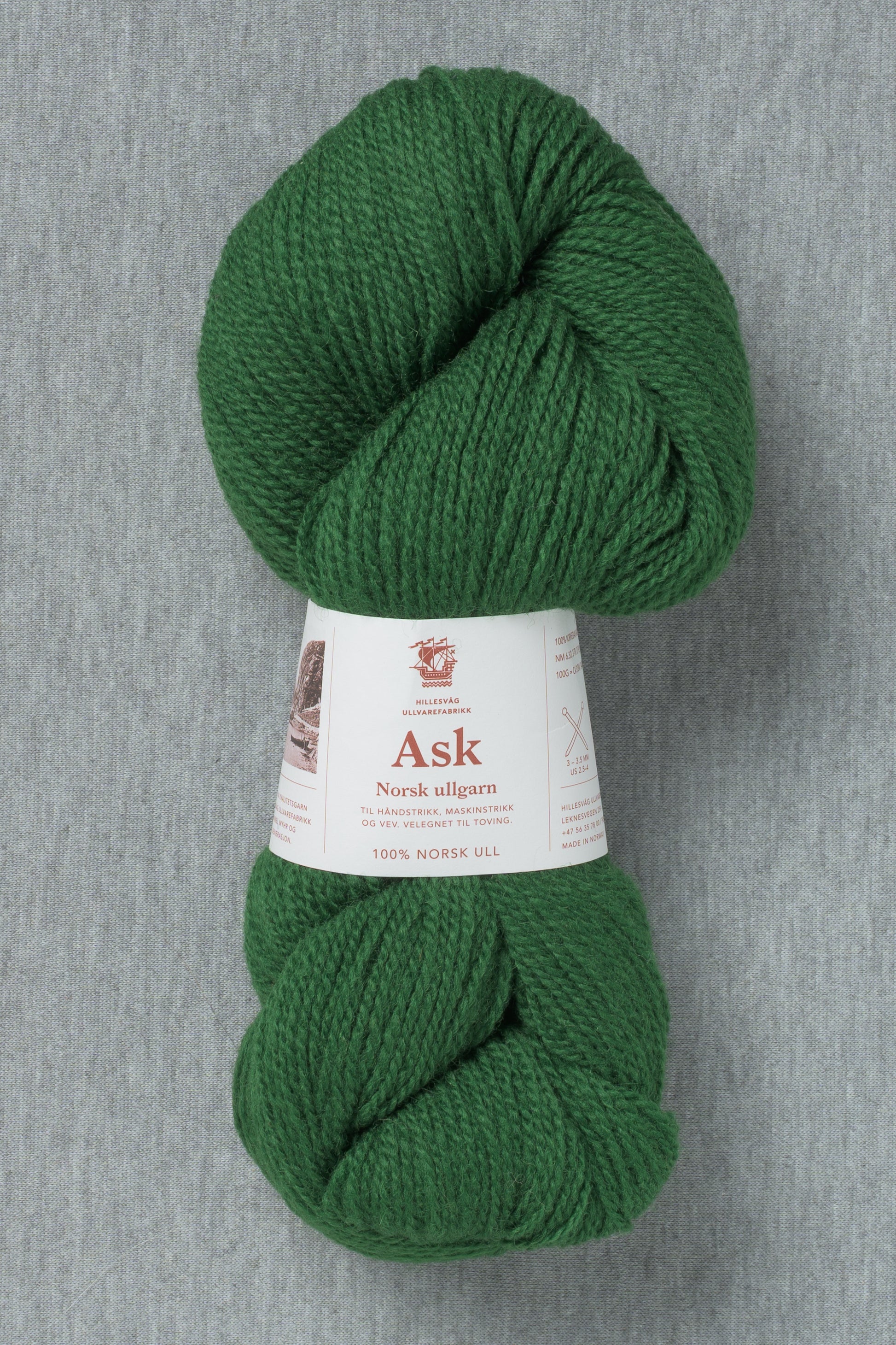 Hillesvåg Ask 6024 Dark True Green (Bag of 10)