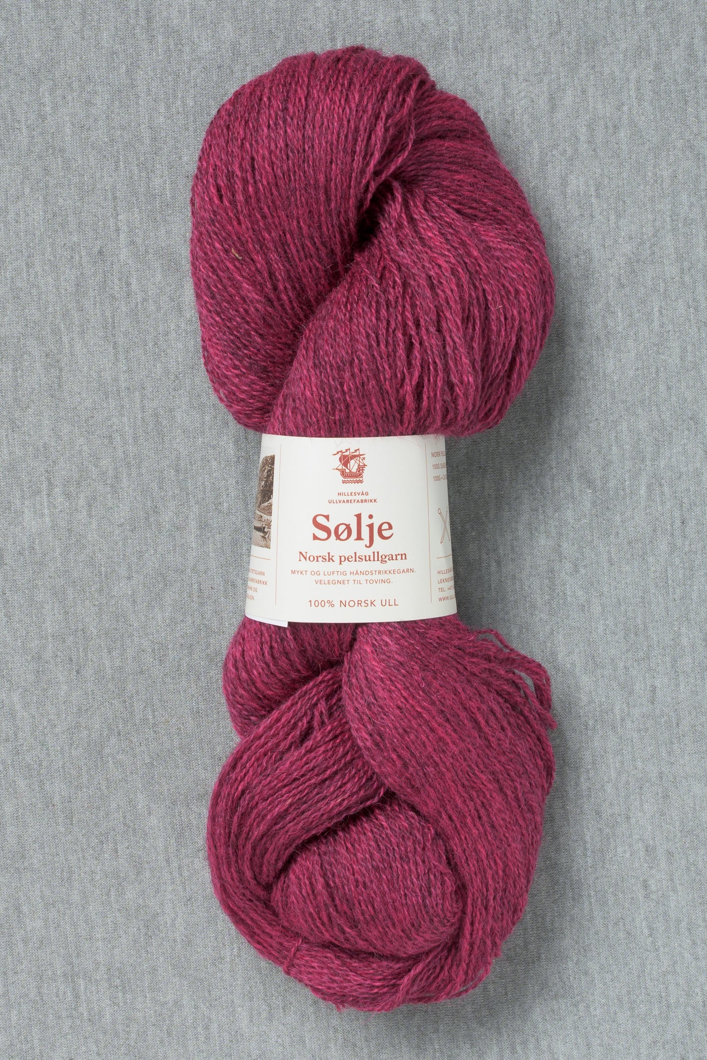 Hillesvåg Sølje 2114 Dark Pink (Bag of 10)