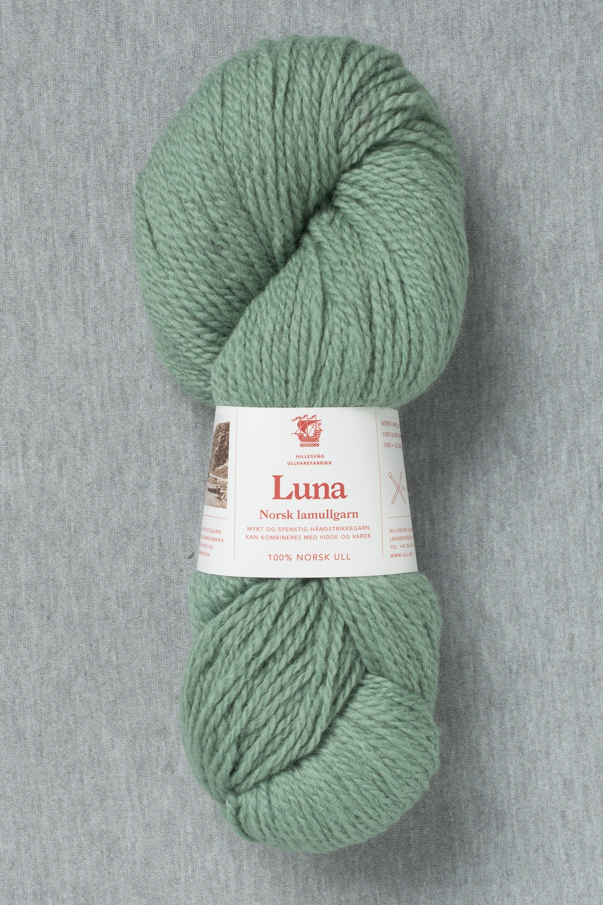 Hillesvåg Luna 430 Dusty Green (Bag of 10)