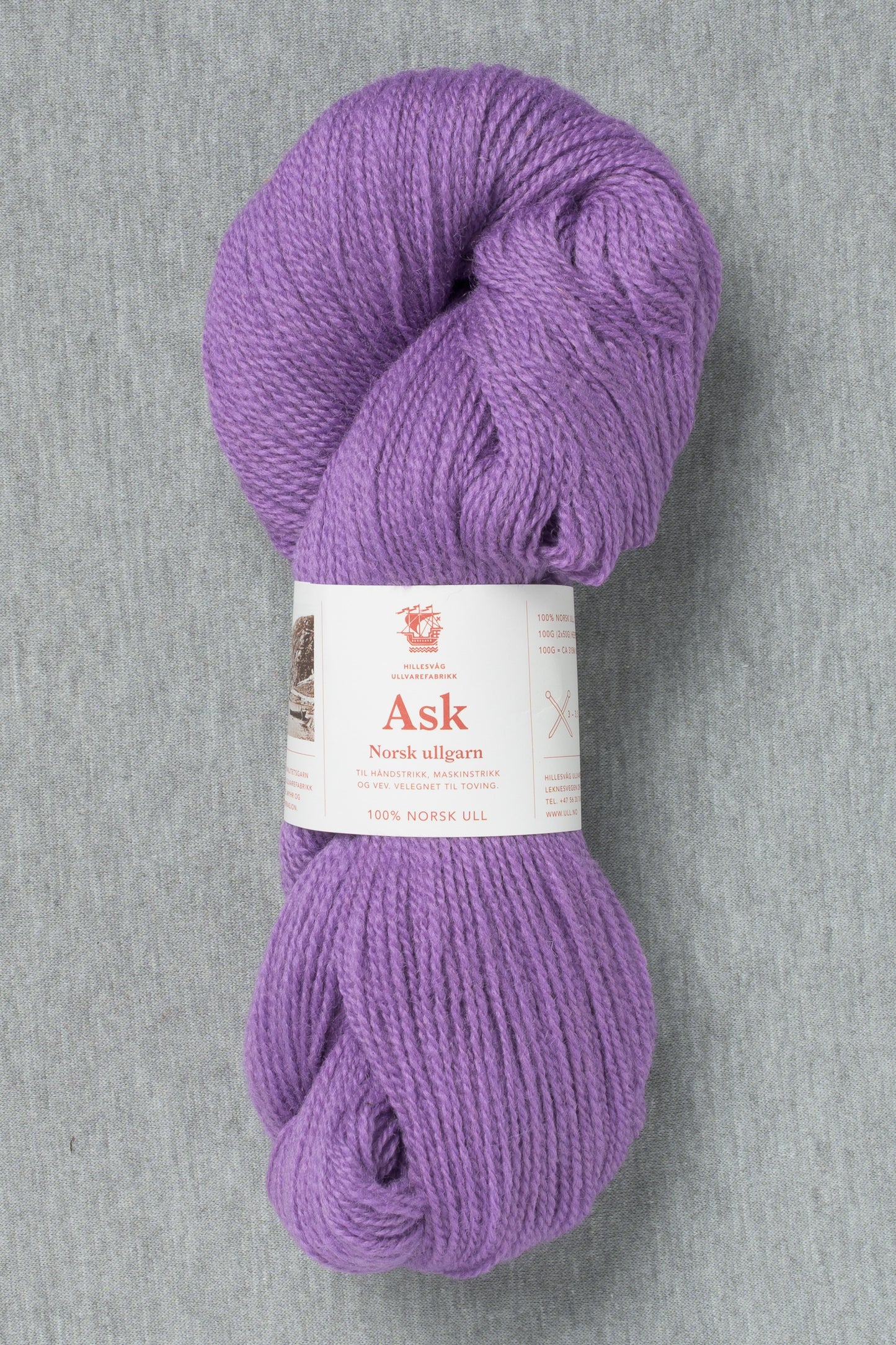 Hillesvåg Ask 6077 Purple (Bag of 10)