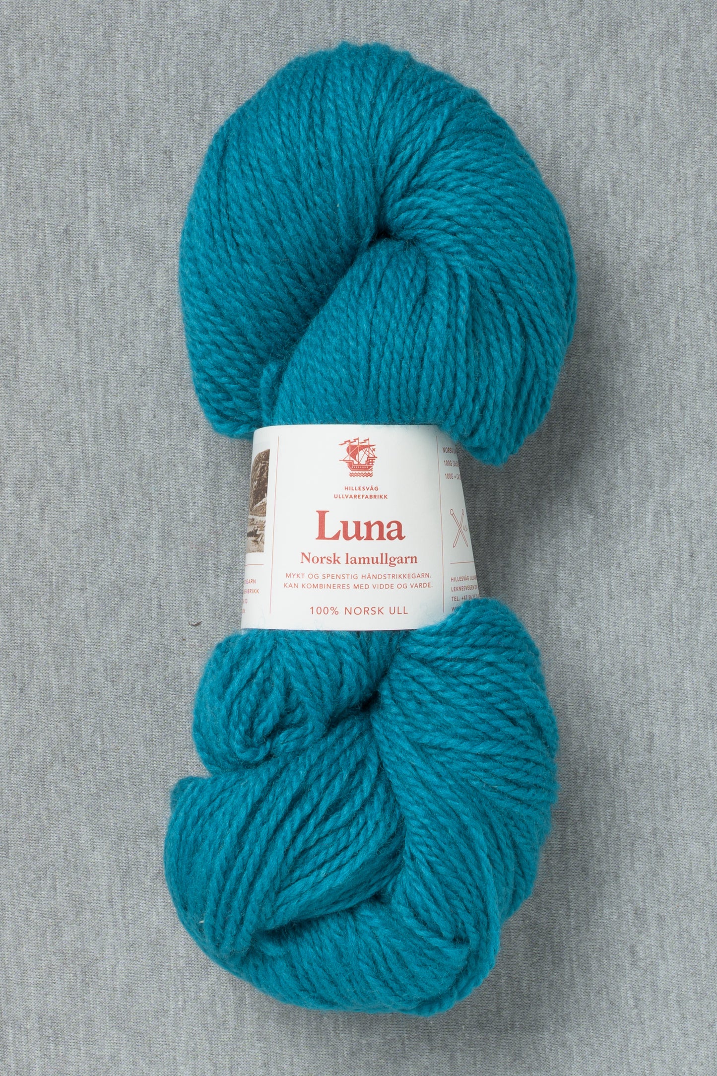 Hillesvåg Luna 434 Light Petrol (Bag of 10)