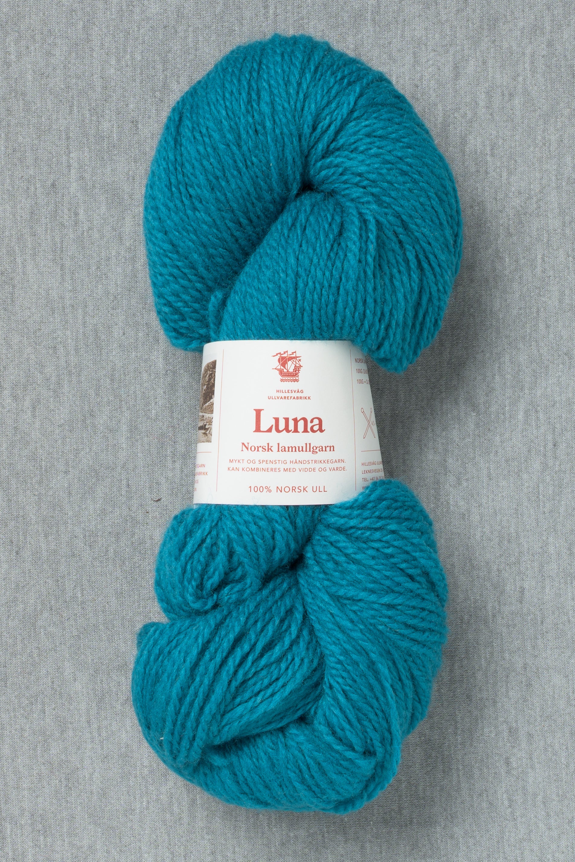 Hillesvåg Luna 434 Light Petrol (Bag of 10)