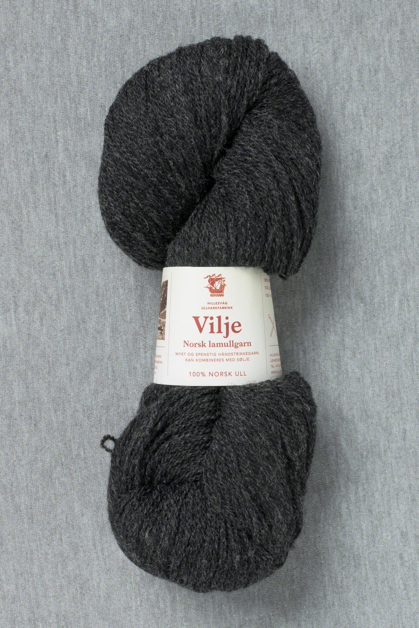Hillesvåg Vilje 415 Charcoal Gray (Bag of 10)