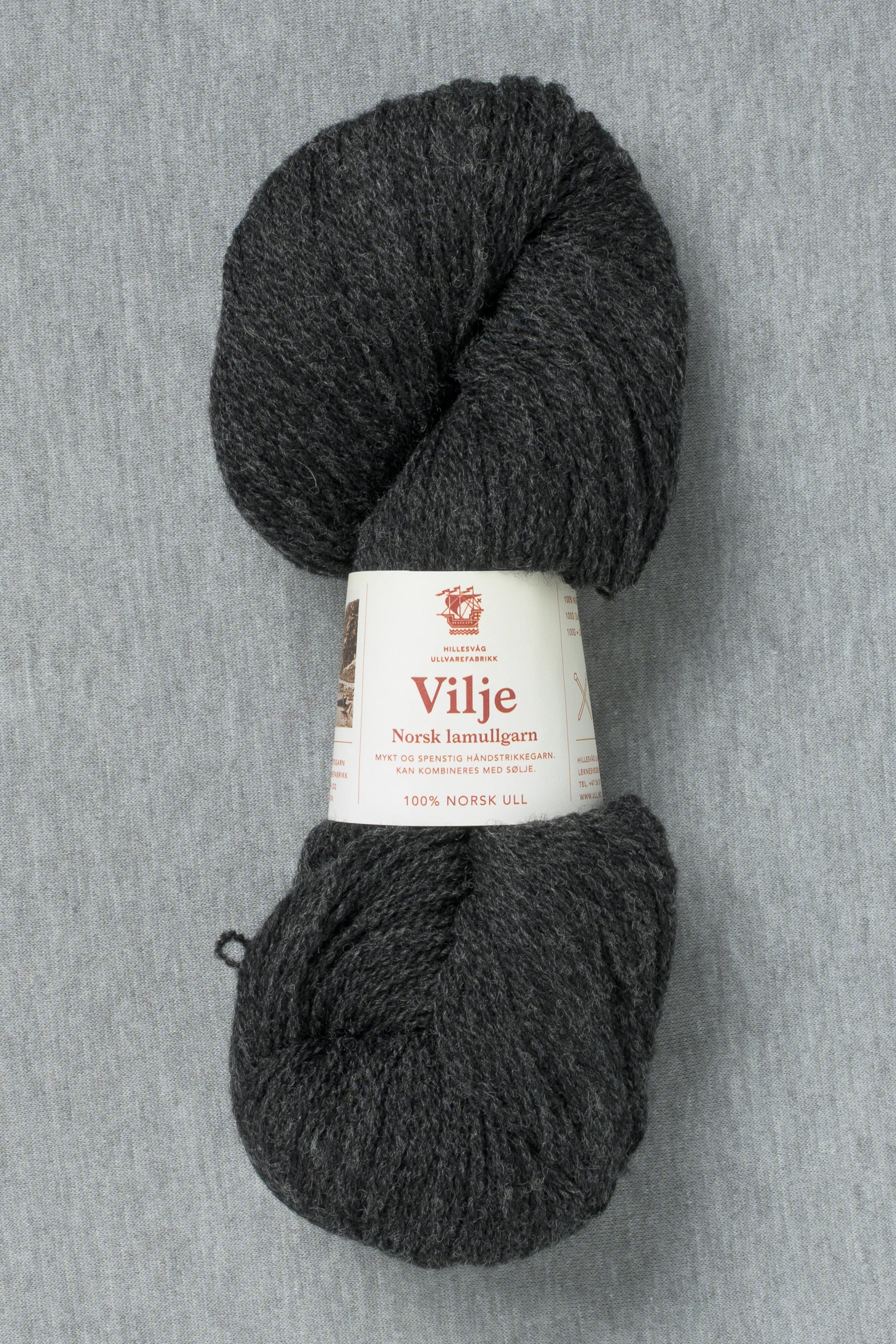 Hillesvåg Vilje 415 Charcoal Gray (Bag of 10)
