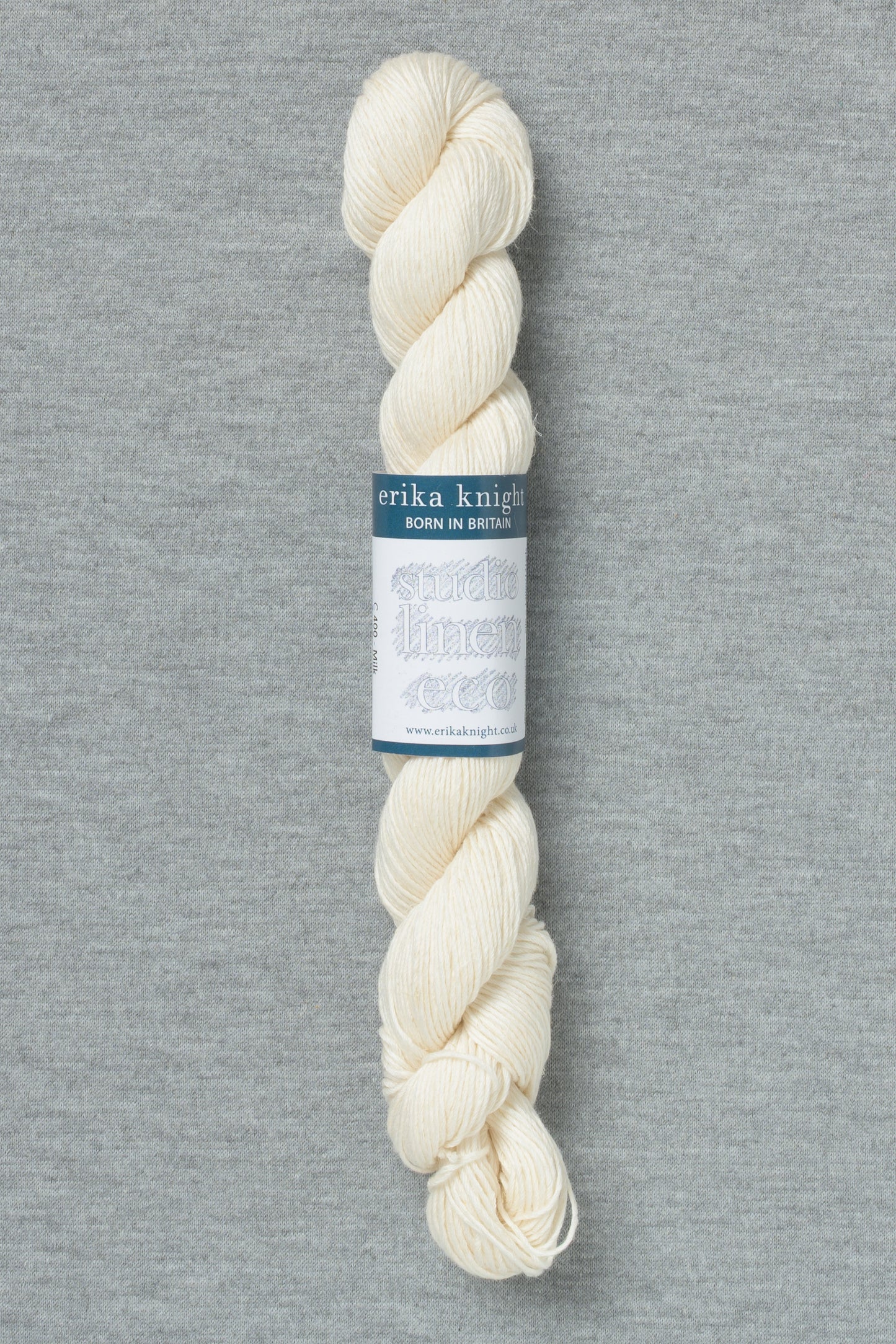 Erika Knight Studio Linen Eco 400 Milk (Bag of 10)