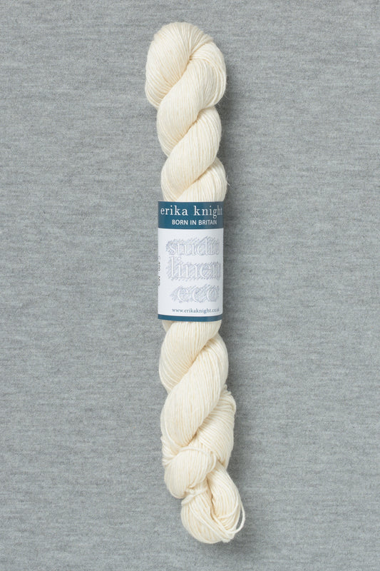 Erika Knight Studio Linen Eco 400 Milk (Bag of 10)