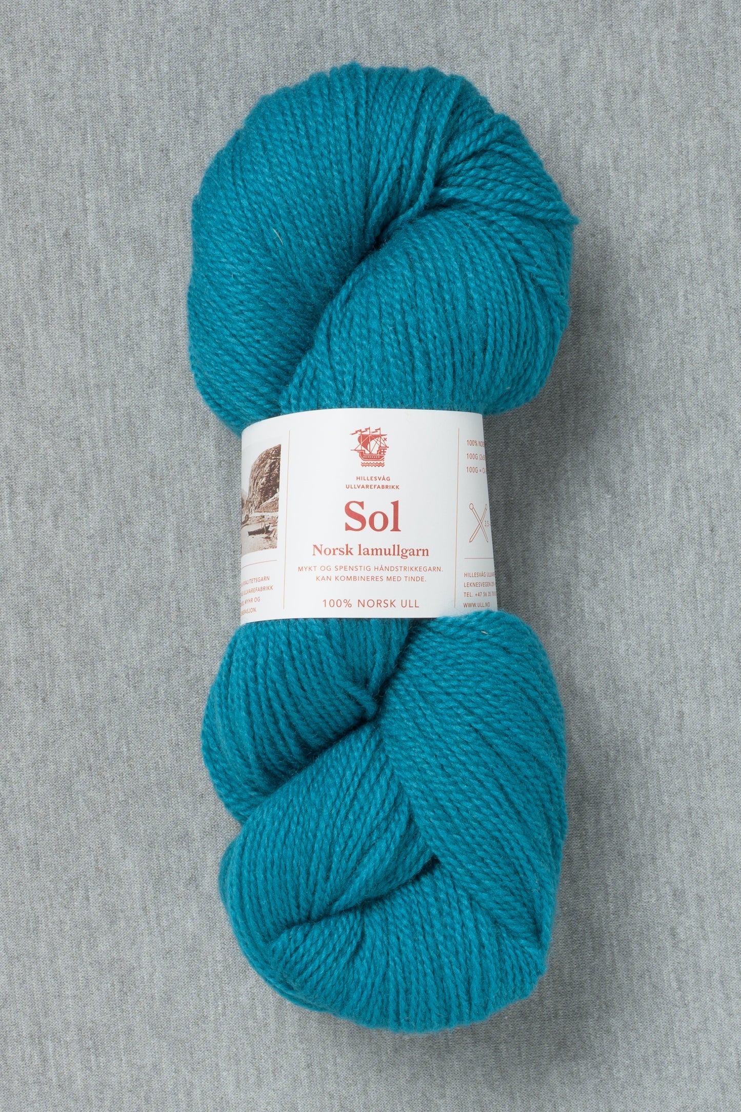 Hillesvåg Sol 434 Light Petrol (Bag of 10)