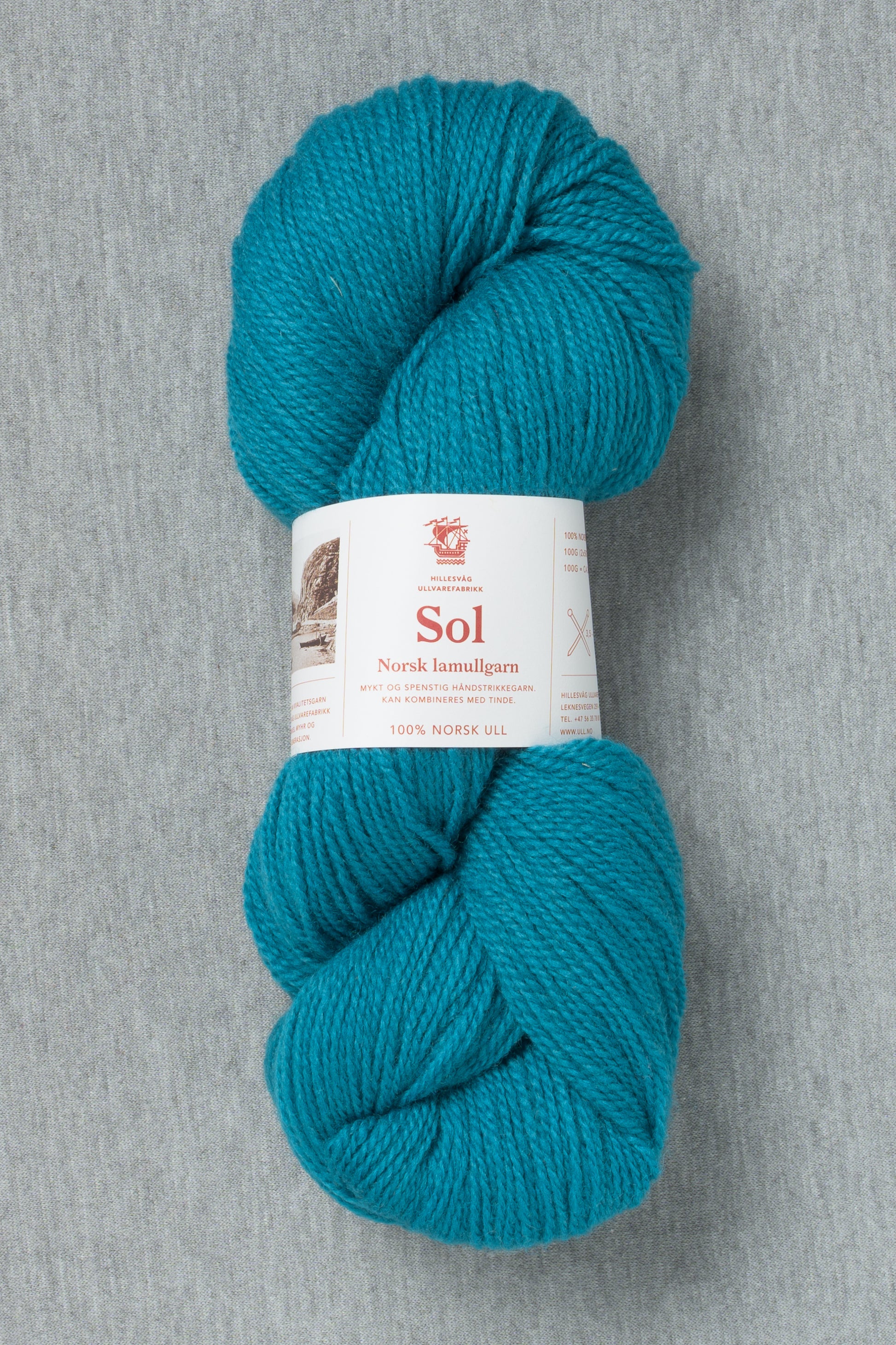 Hillesvåg Sol 434 Light Petrol (Bag of 10)