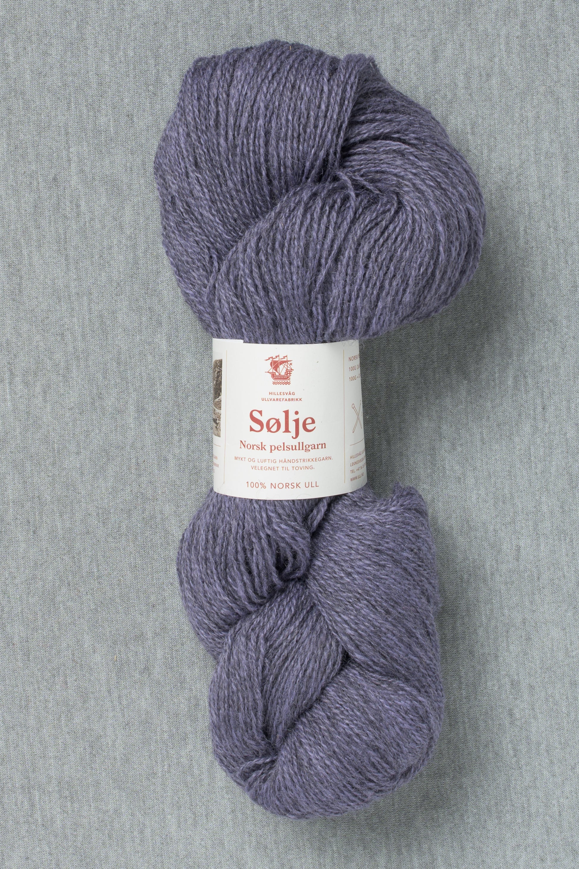 Hillesvåg Sølje 2128 Grayish Lavender Blue (Bag of 10)