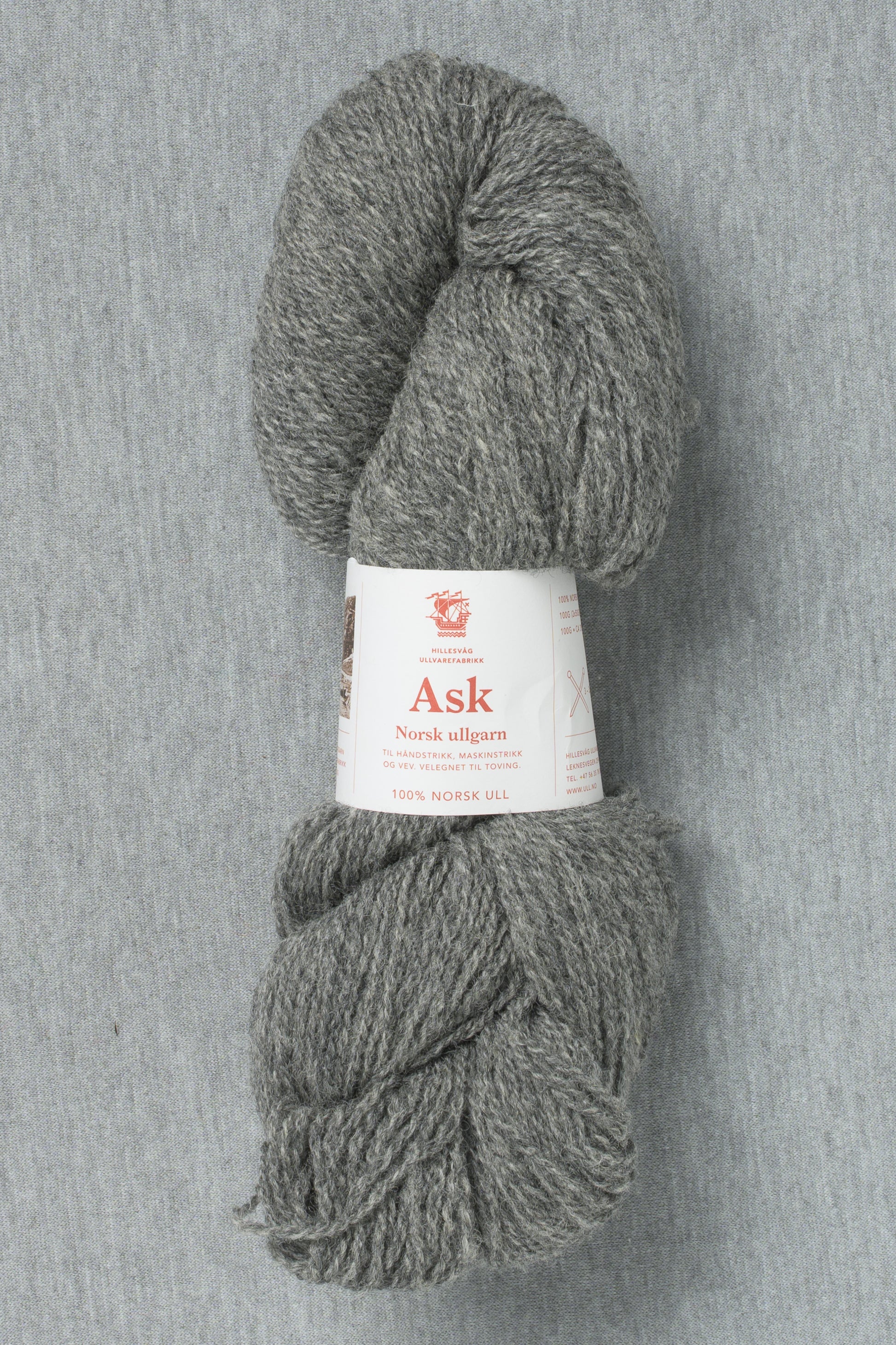 Hillesvåg Ask 6061 Heathered Dark Grey (Bag of 10)