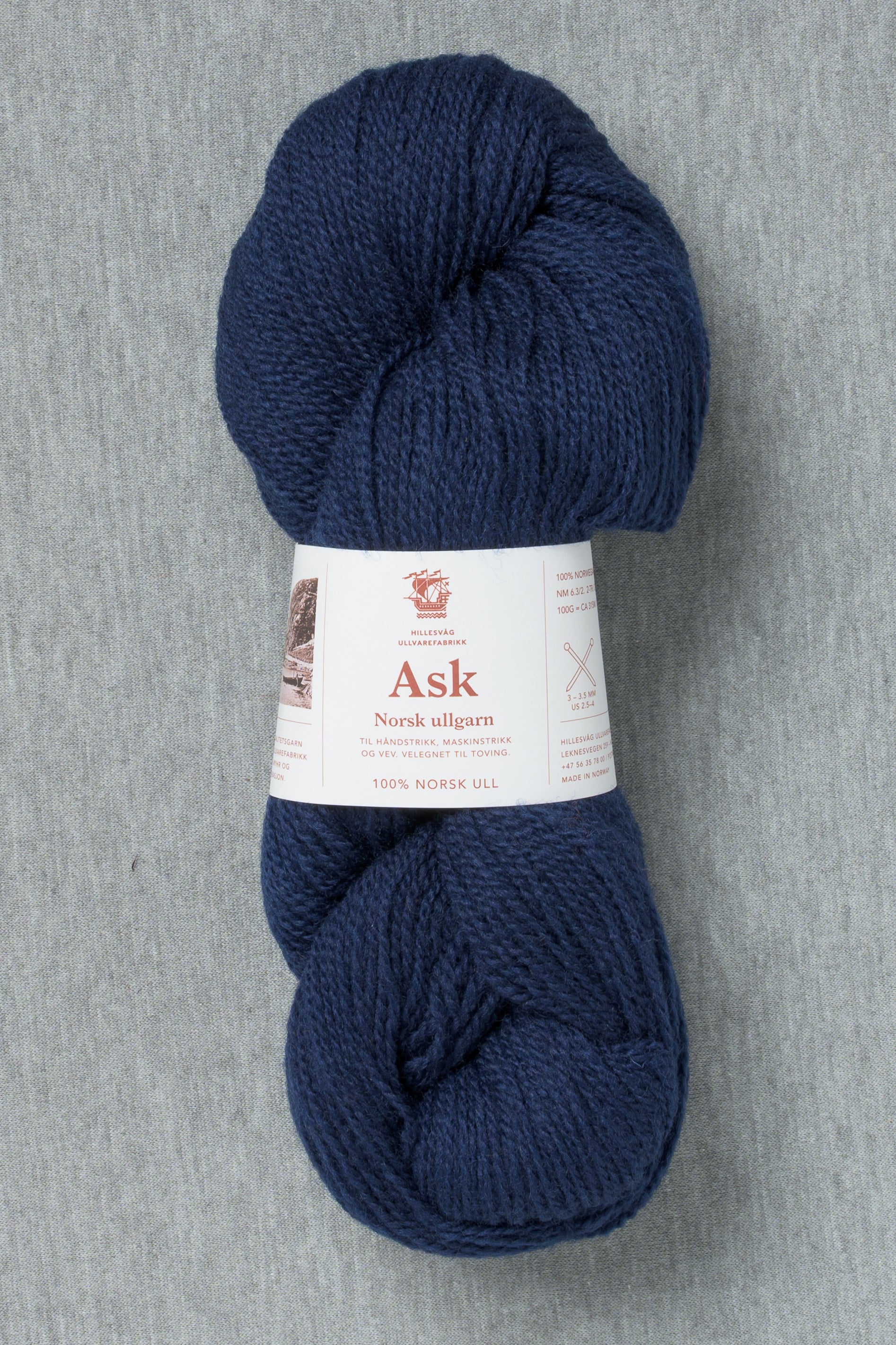 Hillesvåg Ask 6038 Navy Blue (Bag of 10)