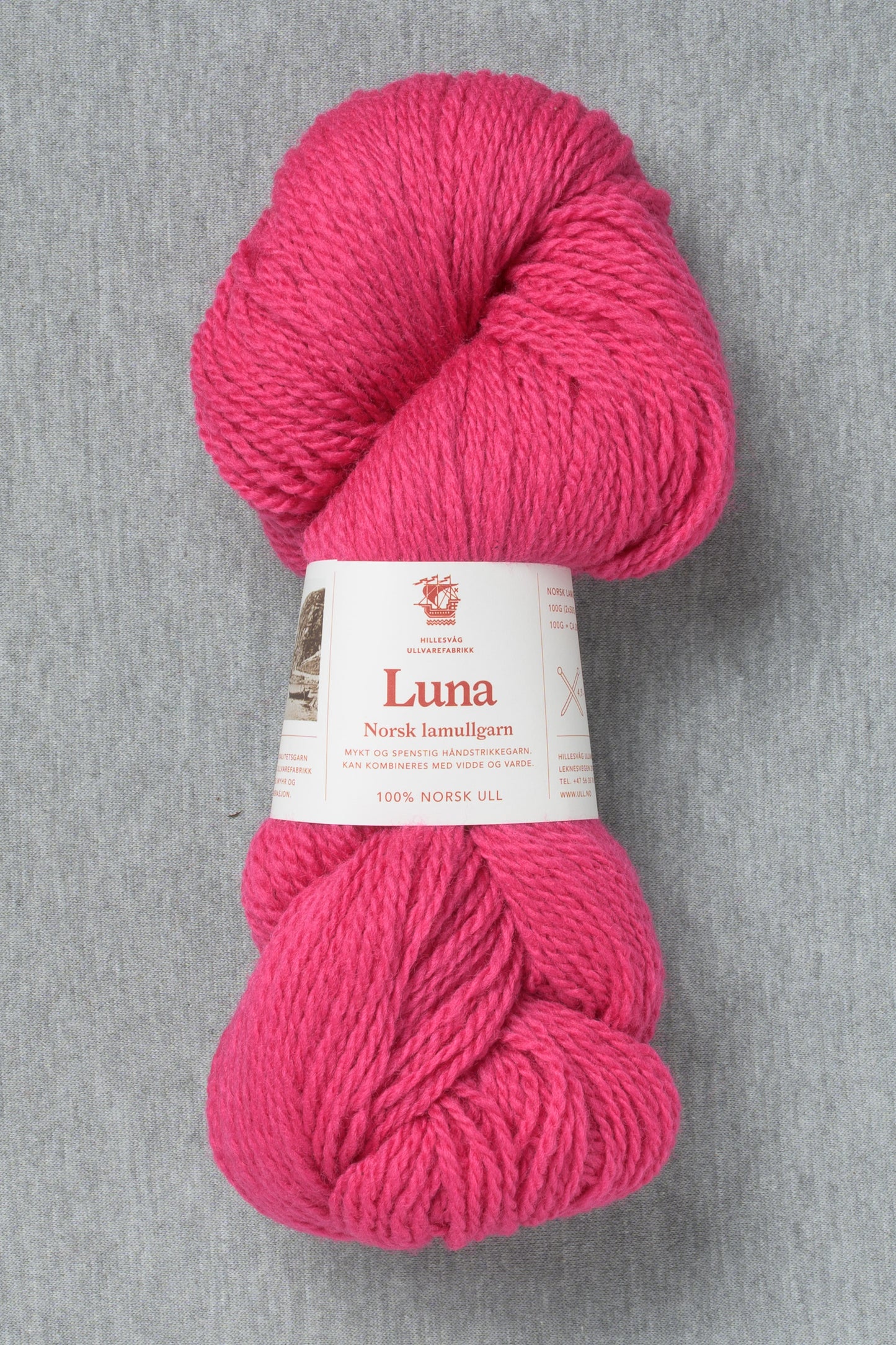 Hillesvåg Luna 468 Deep Pink (Bag of 10)