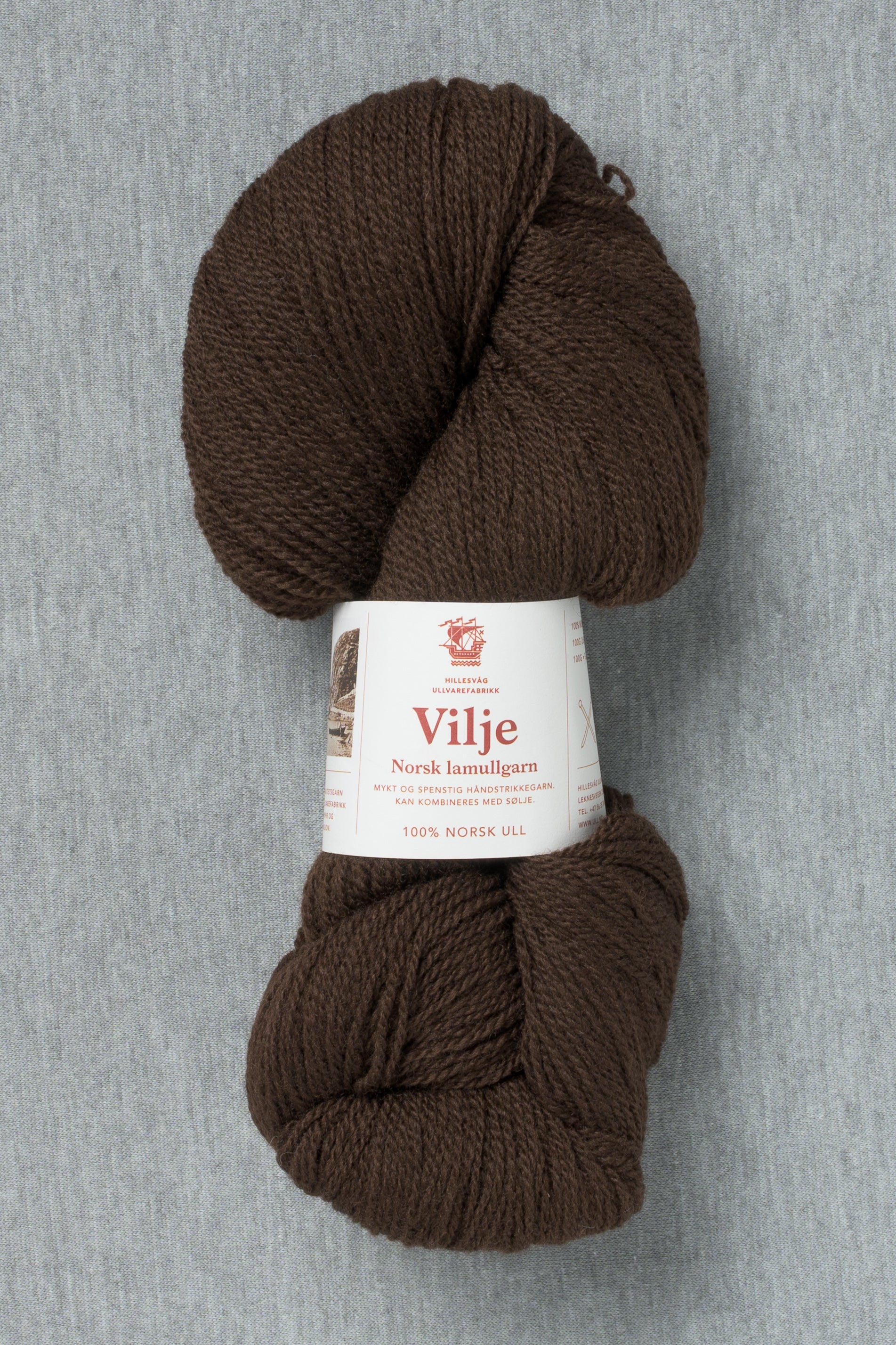 Hillesvåg Vilje 438 Dark Brown (Bag of 10)